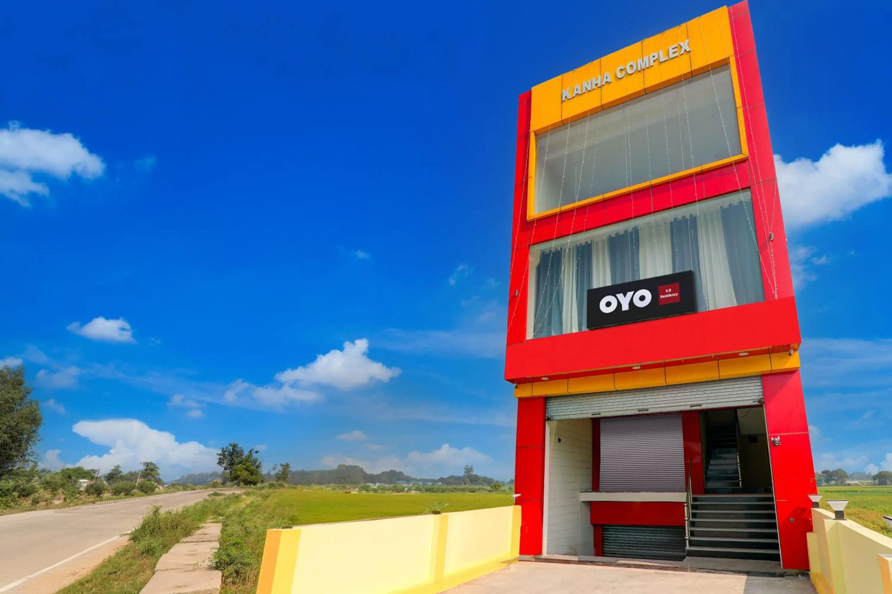 Facade/entrance in Hotel O SR Residency