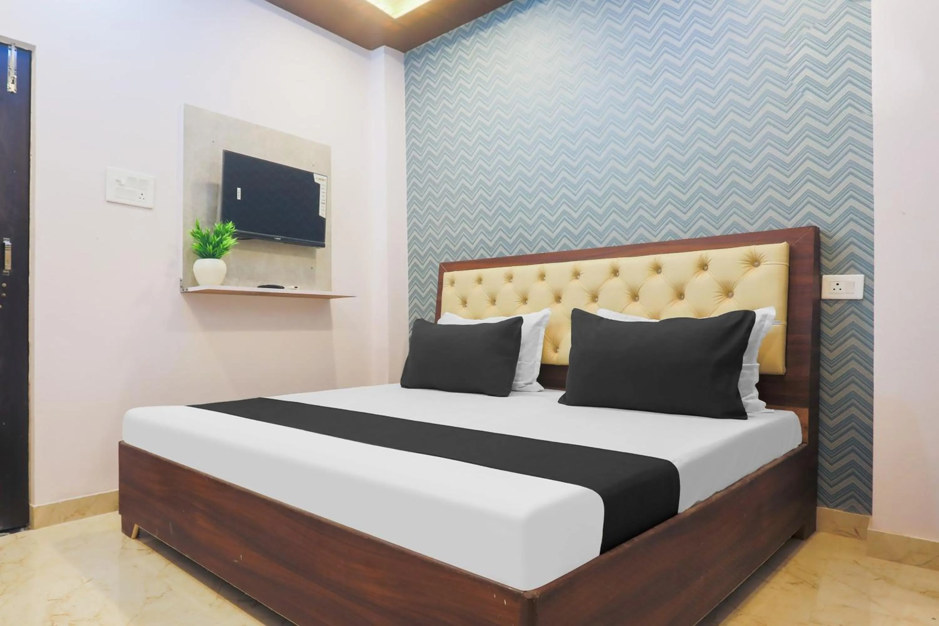 Bedroom, Bed in Hotel O National Banaras in