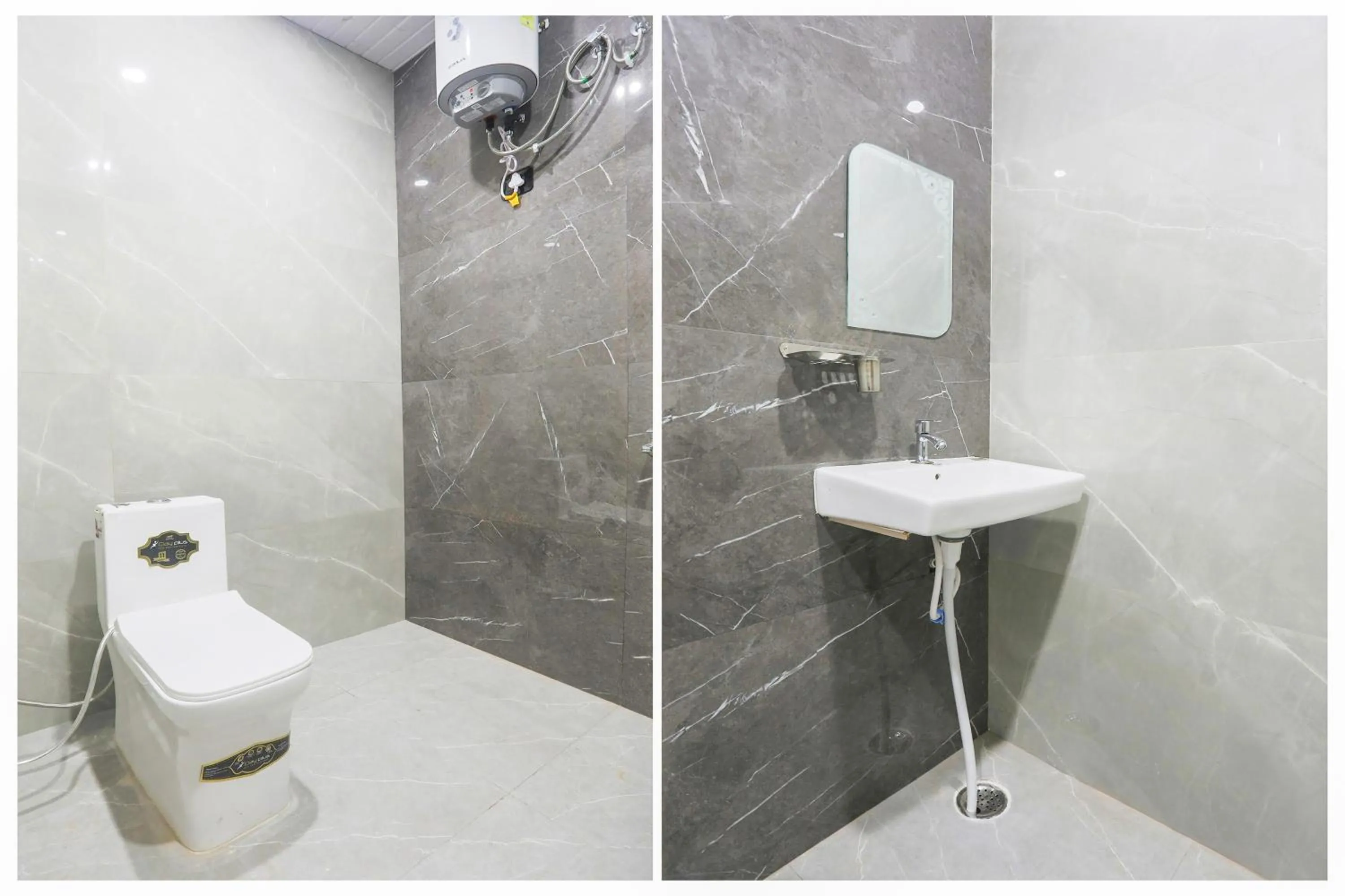 Bathroom in Hotel O National Banaras in