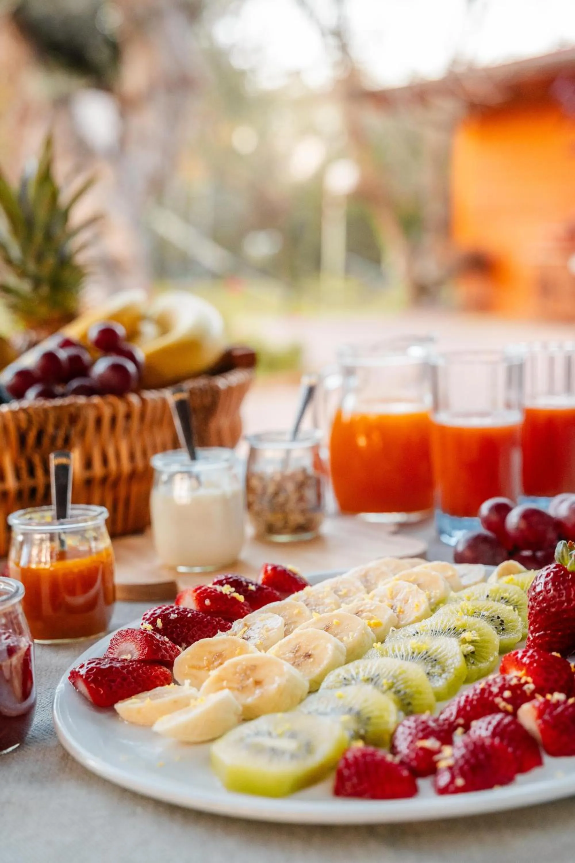 Food and drinks in La Piana degli Ulivi