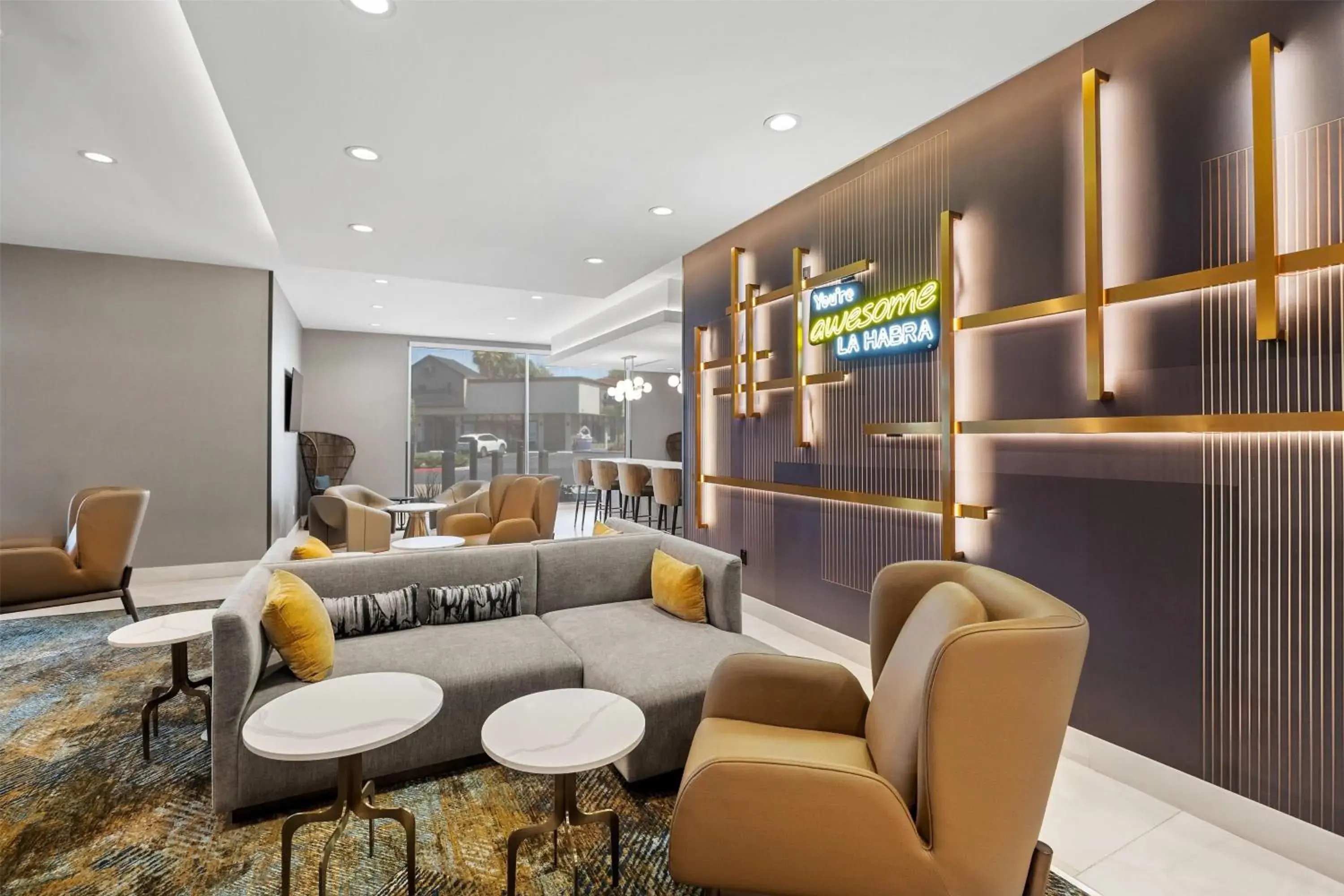 Lobby or reception in La Quinta Inn & Suites by Wyndham La Habra Lobby or reception in La Quinta Inn & Suites by Wyndham La Habra