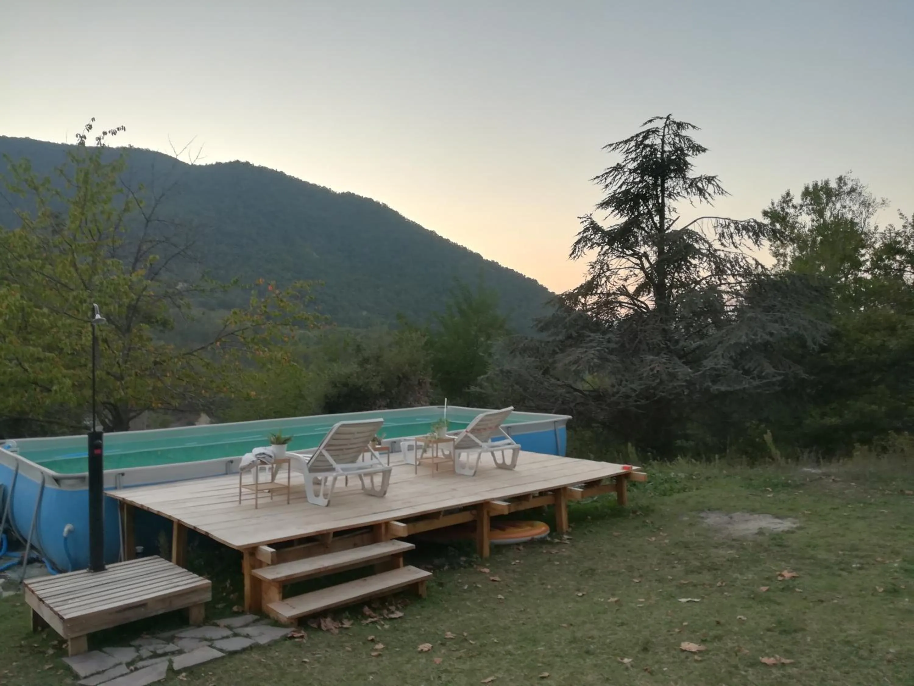 Swimming pool in Monte Termine Country House