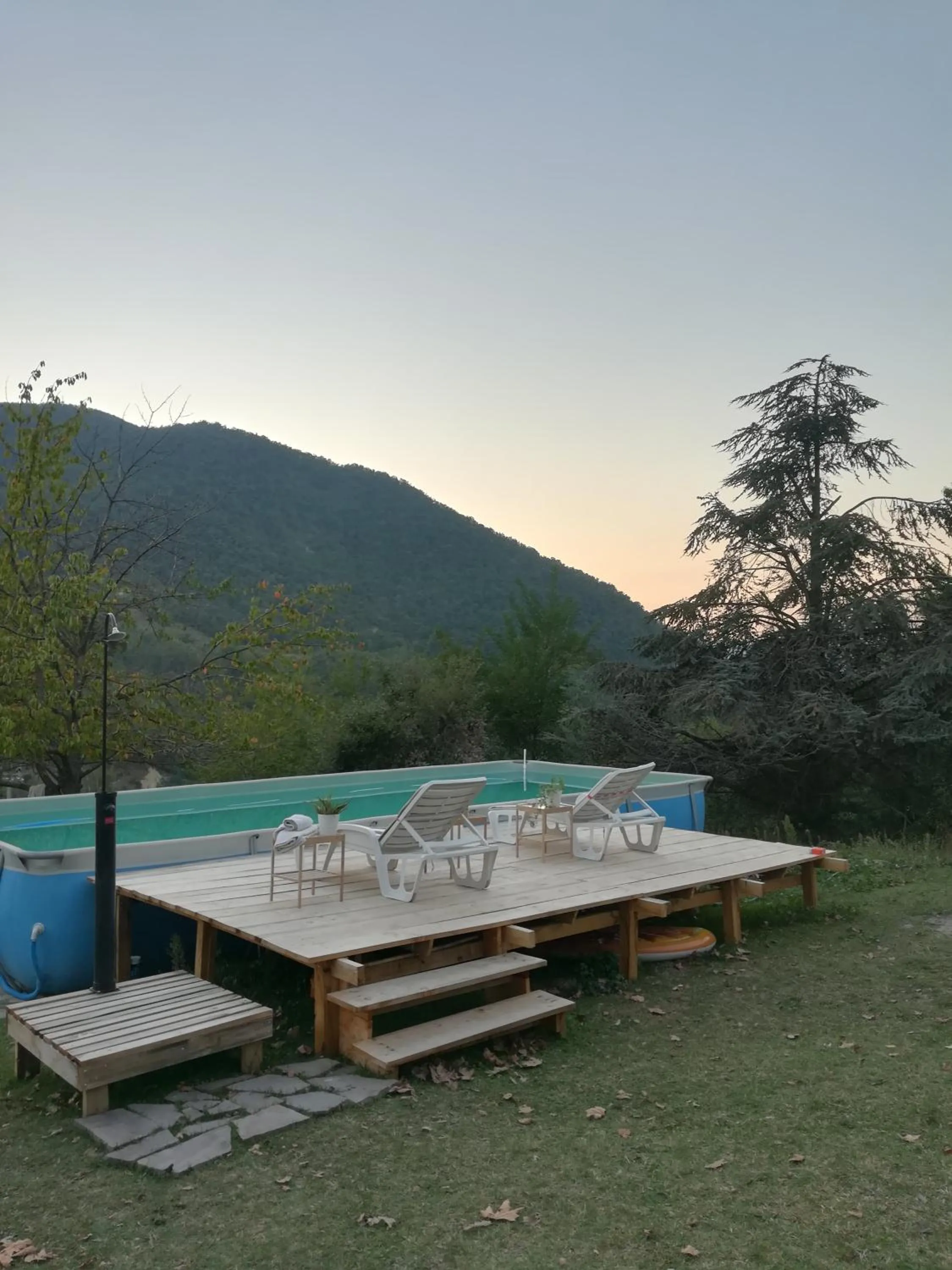 Swimming pool in Monte Termine Country House