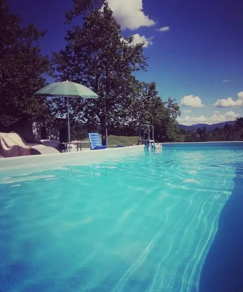 Swimming pool in Monte Termine Country House