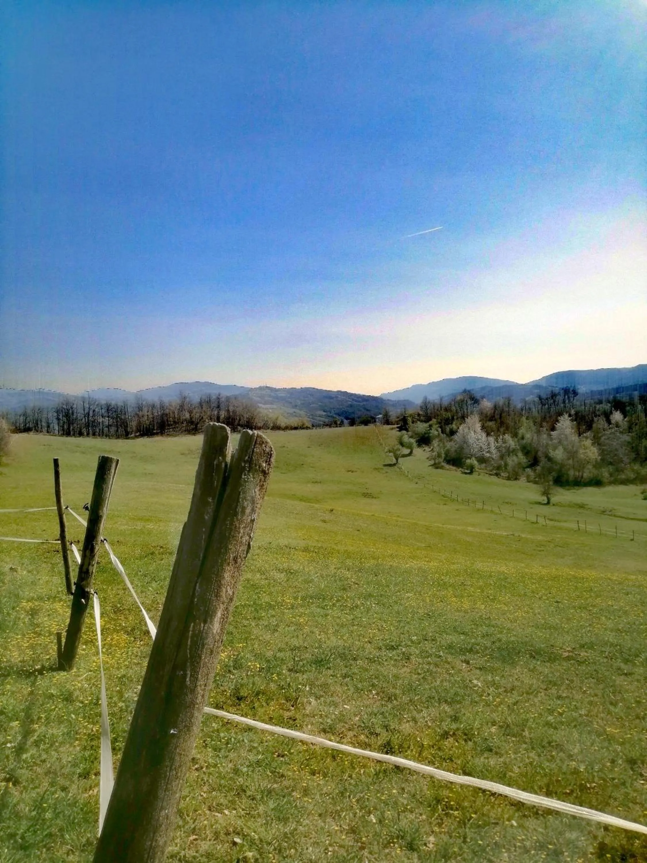 Natural landscape in Monte Termine Country House
