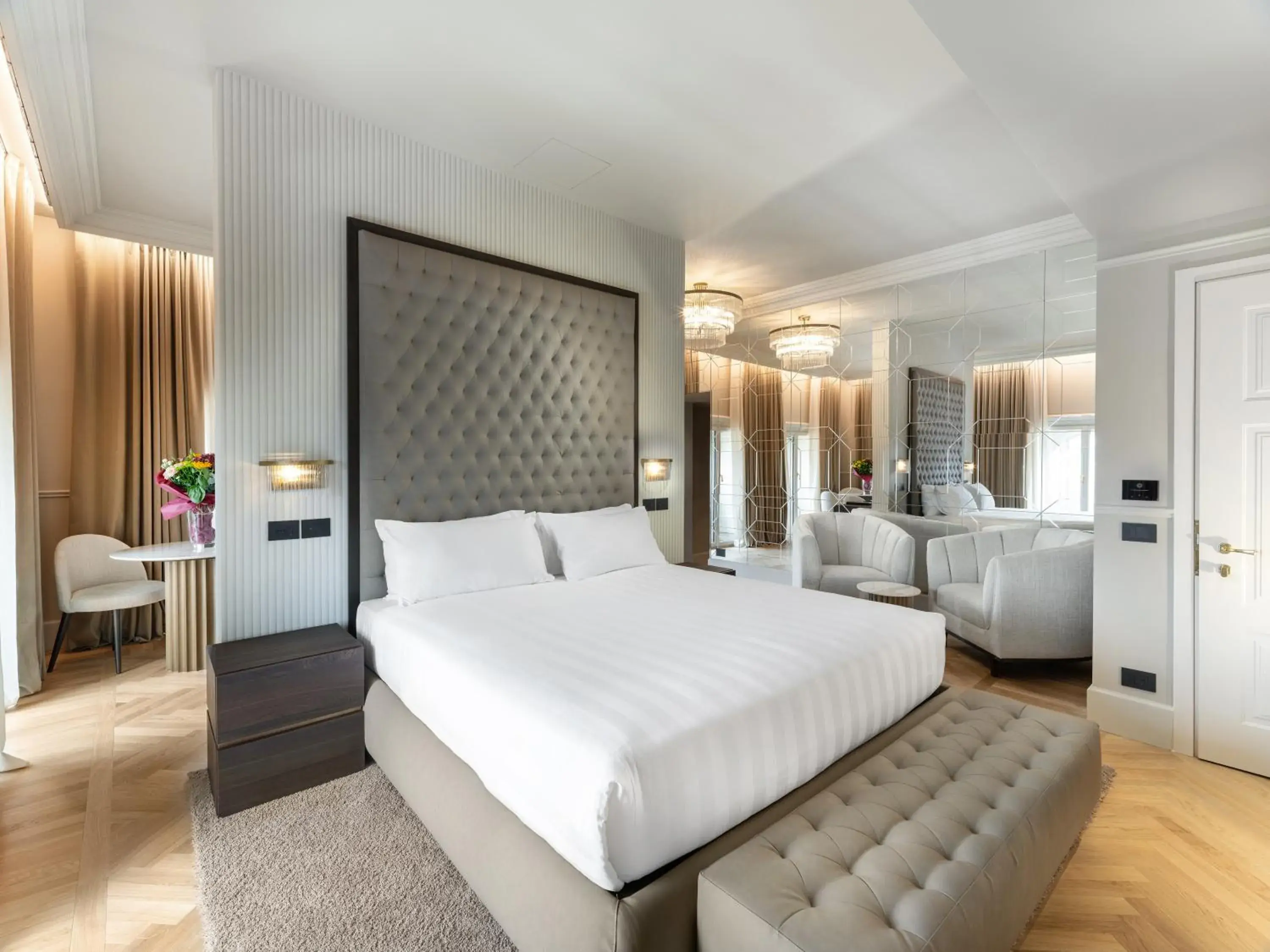 Bed in The Glamore Milano Duomo Bed in The Glamore Milano Duomo