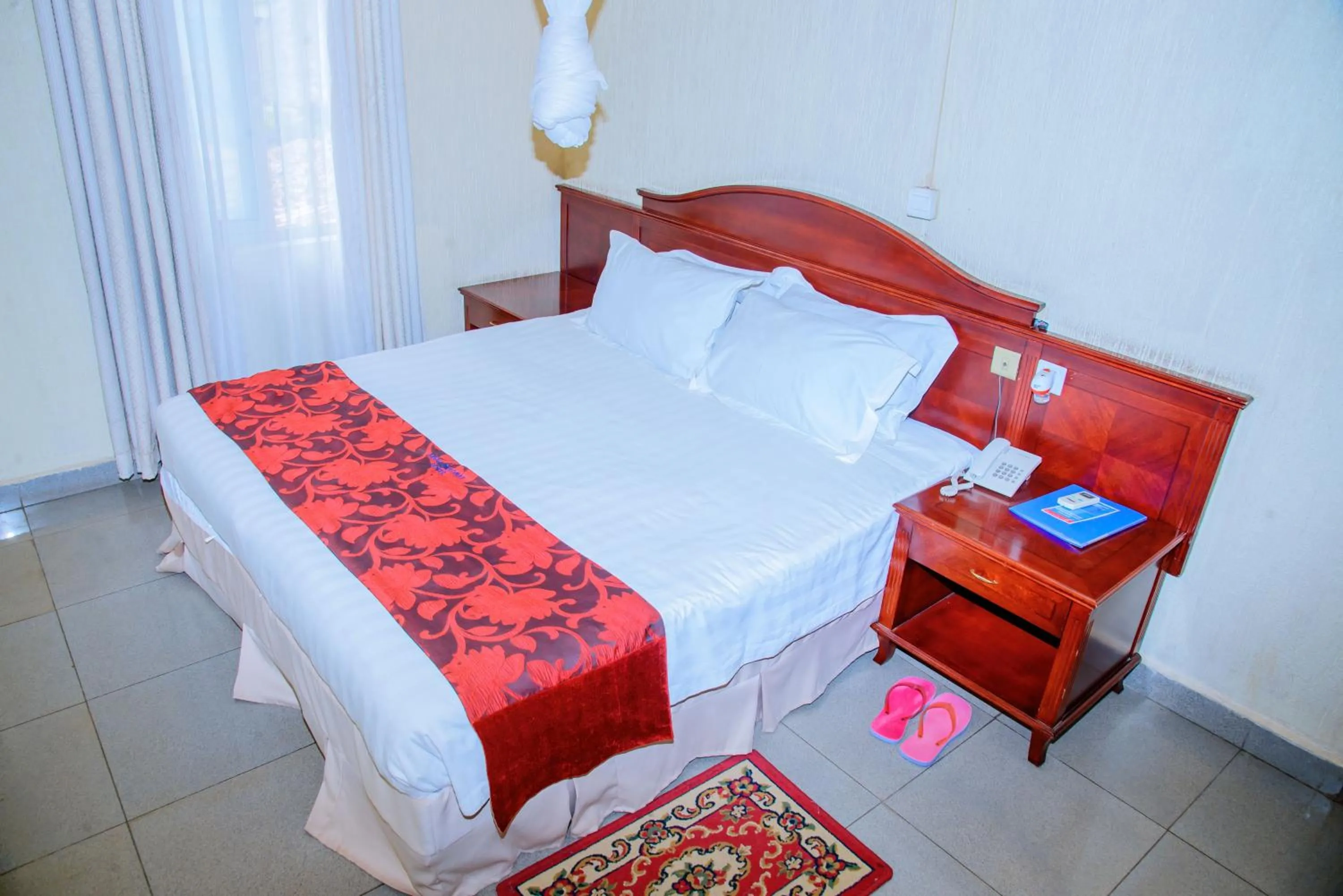 Bed in Kigali diplomat Hotel