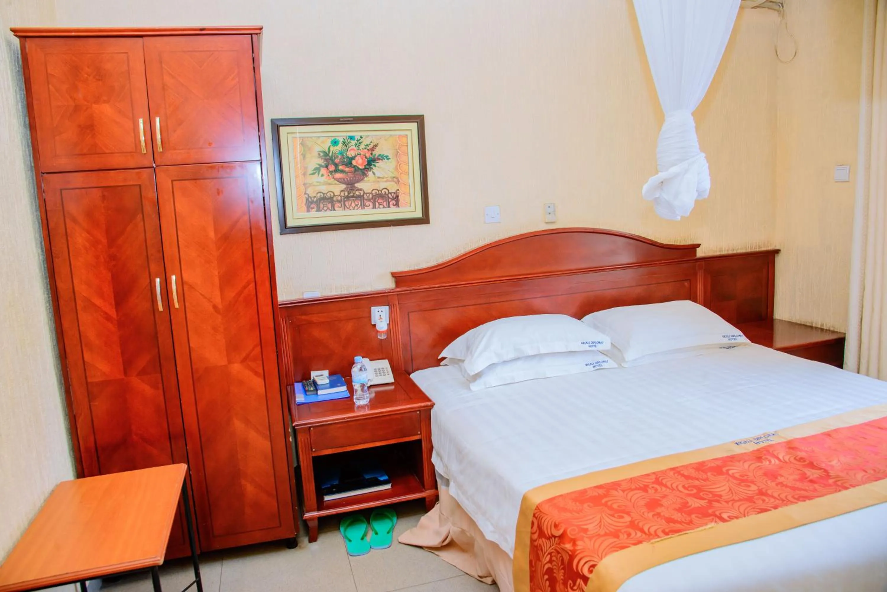 Bed in Kigali diplomat Hotel