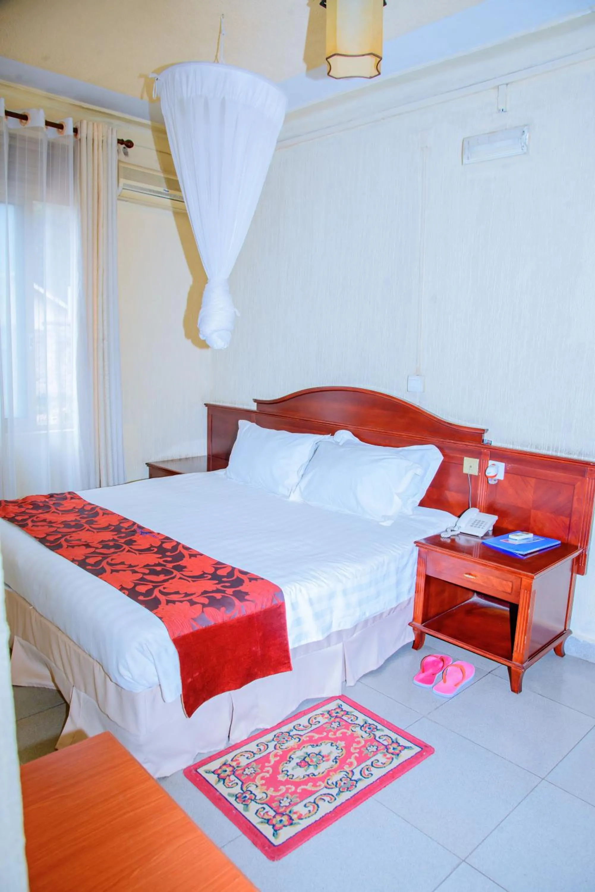 Bed in Kigali diplomat Hotel