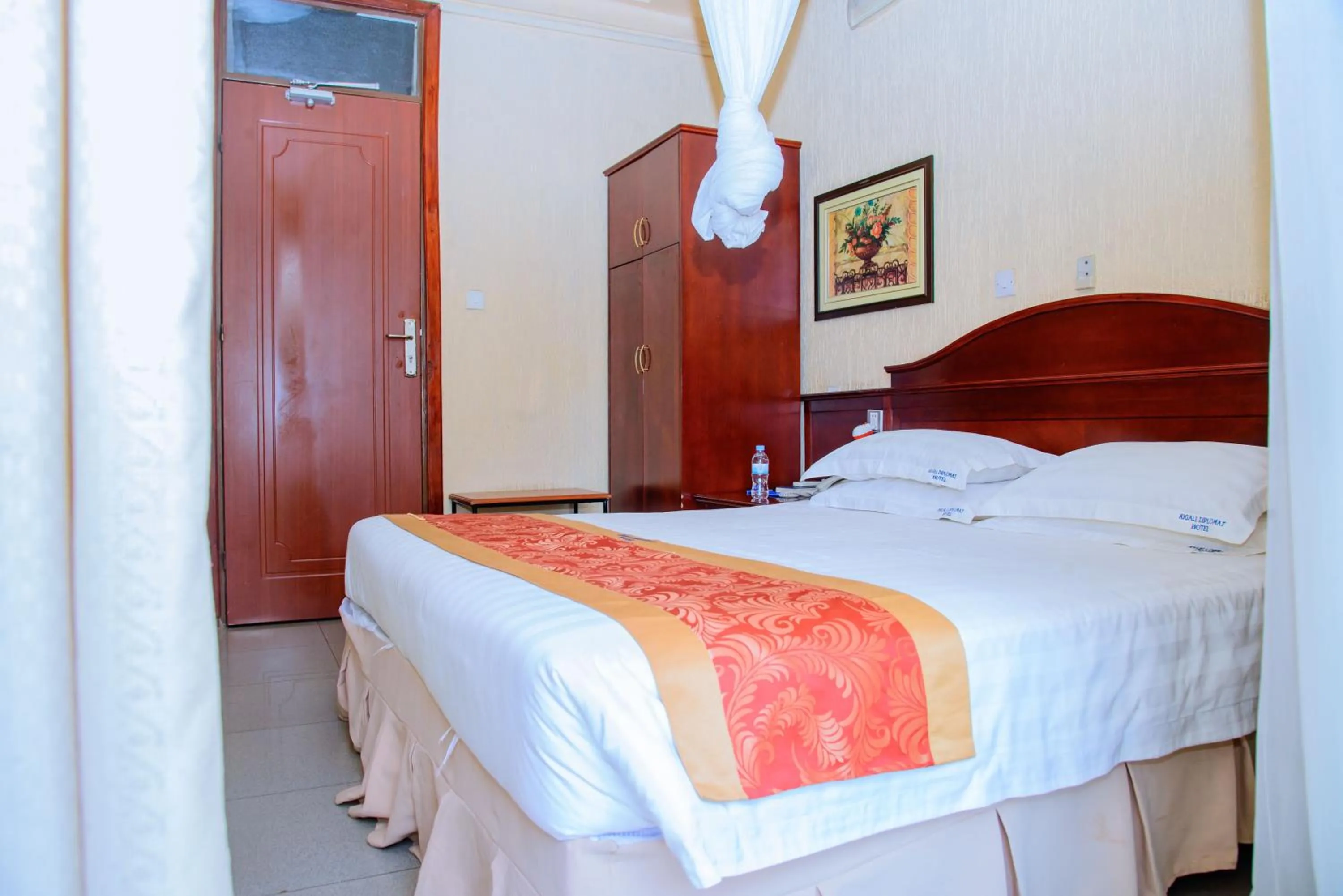 Bed in Kigali diplomat Hotel