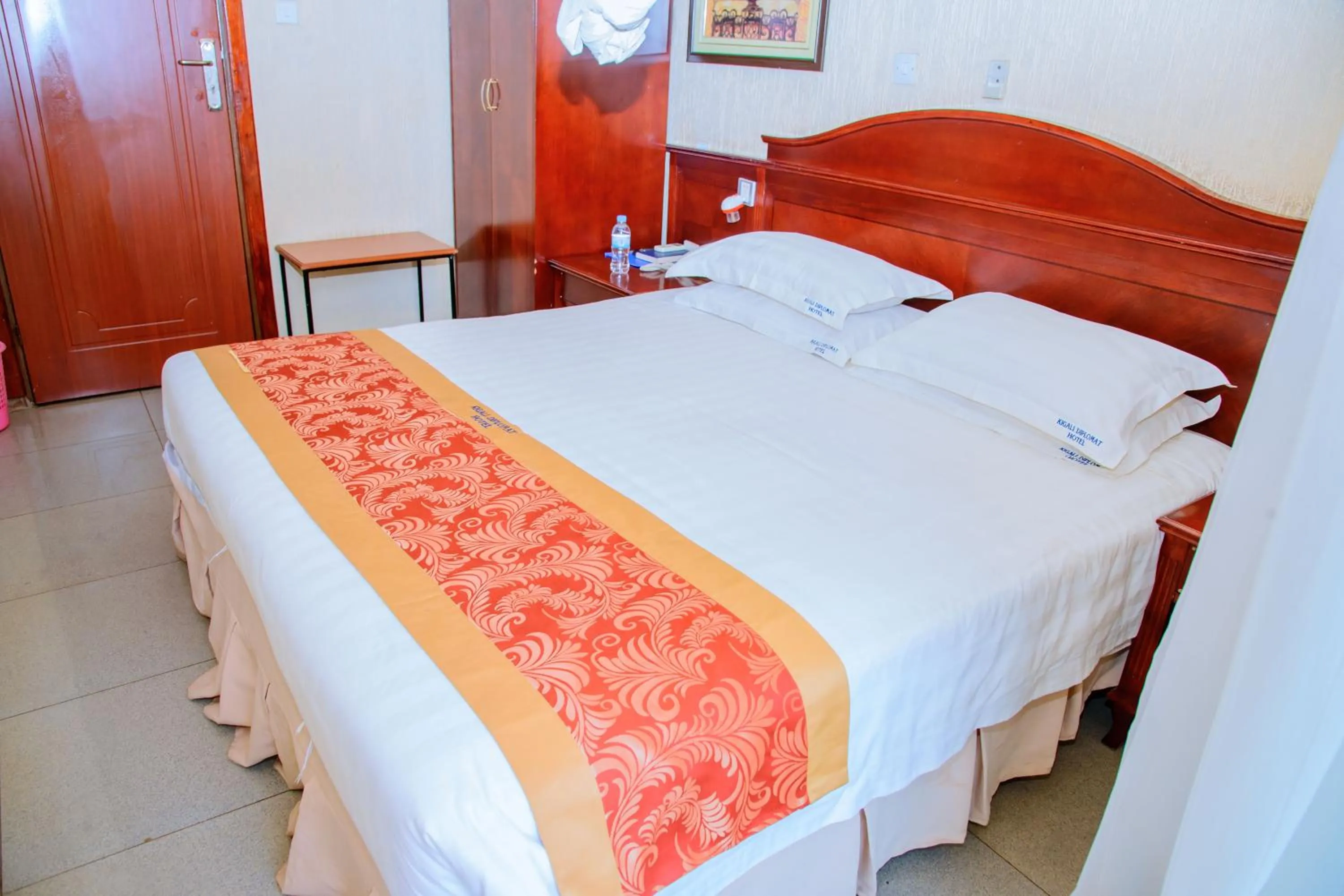Bed in Kigali diplomat Hotel
