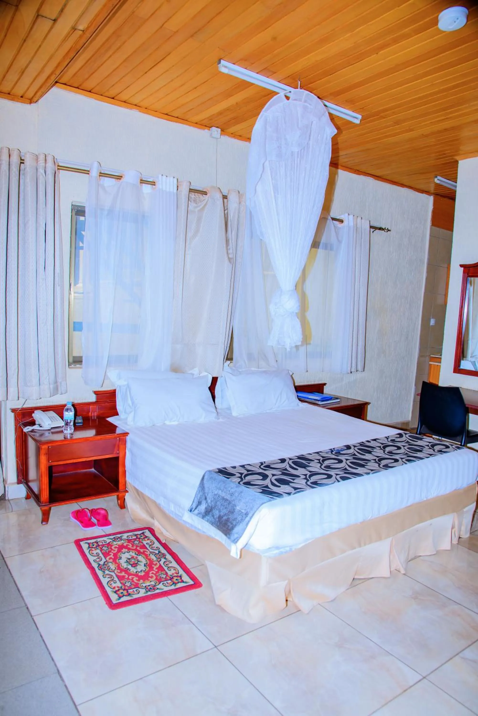 Bed in Kigali diplomat Hotel