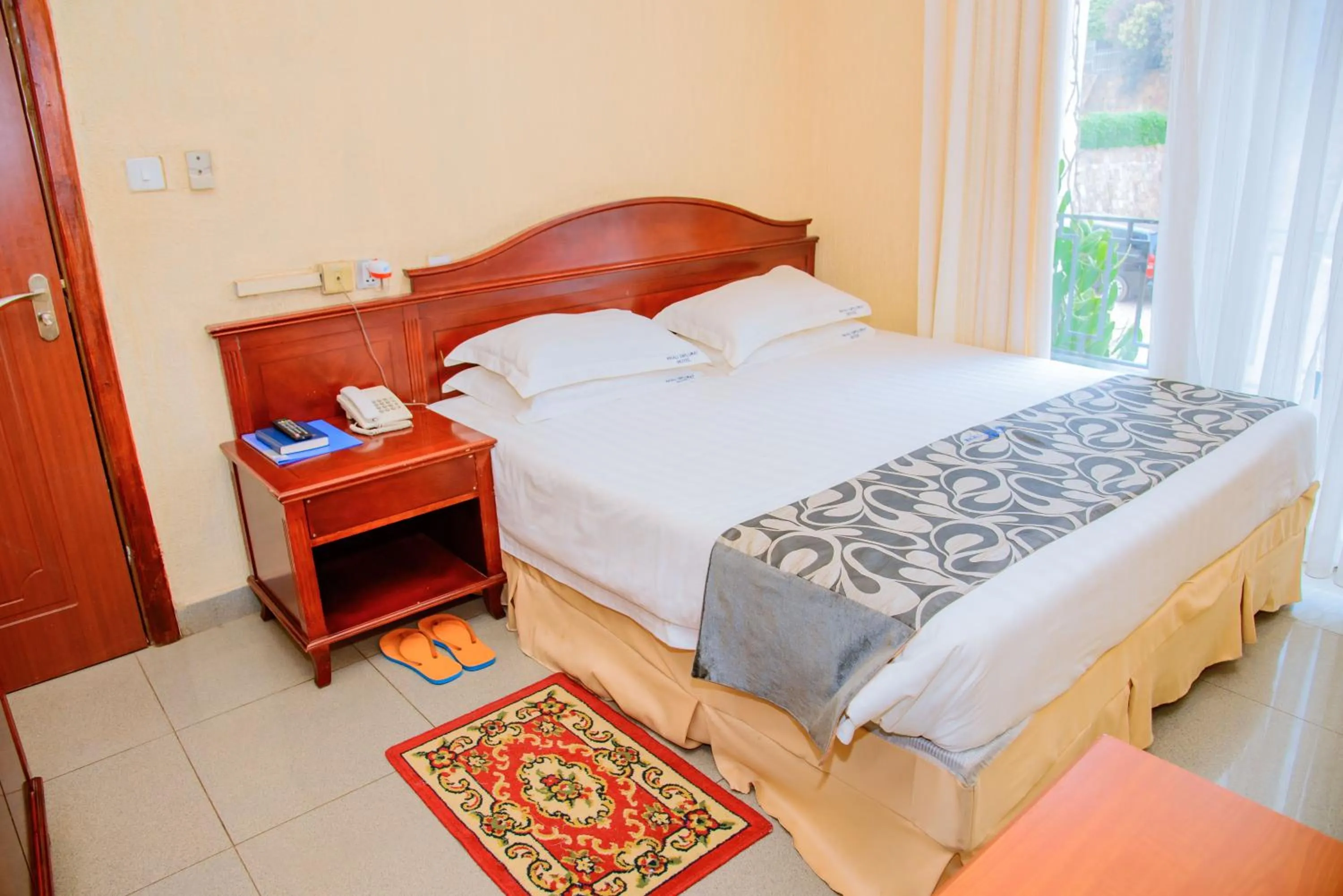 Bed in Kigali diplomat Hotel