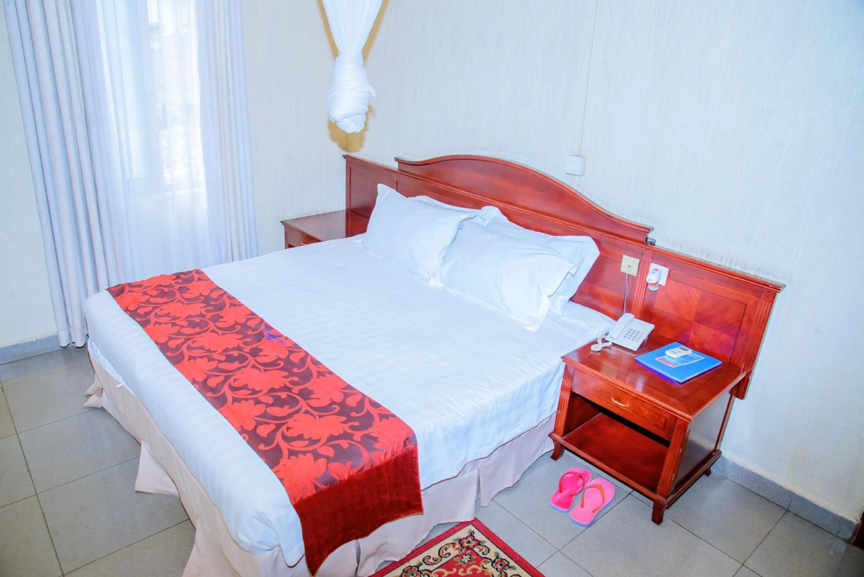 Bed in Kigali diplomat Hotel