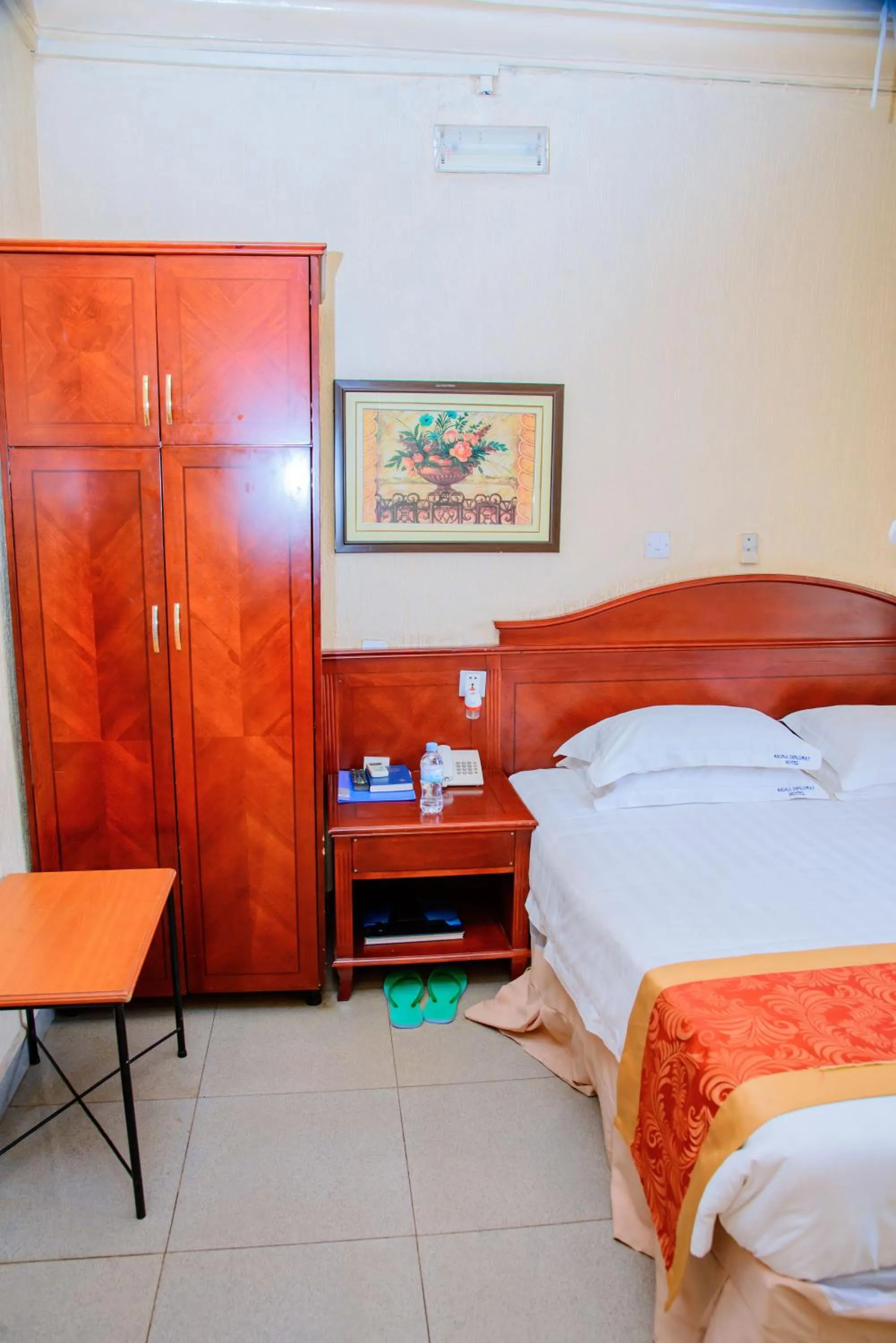 Bed in Kigali diplomat Hotel