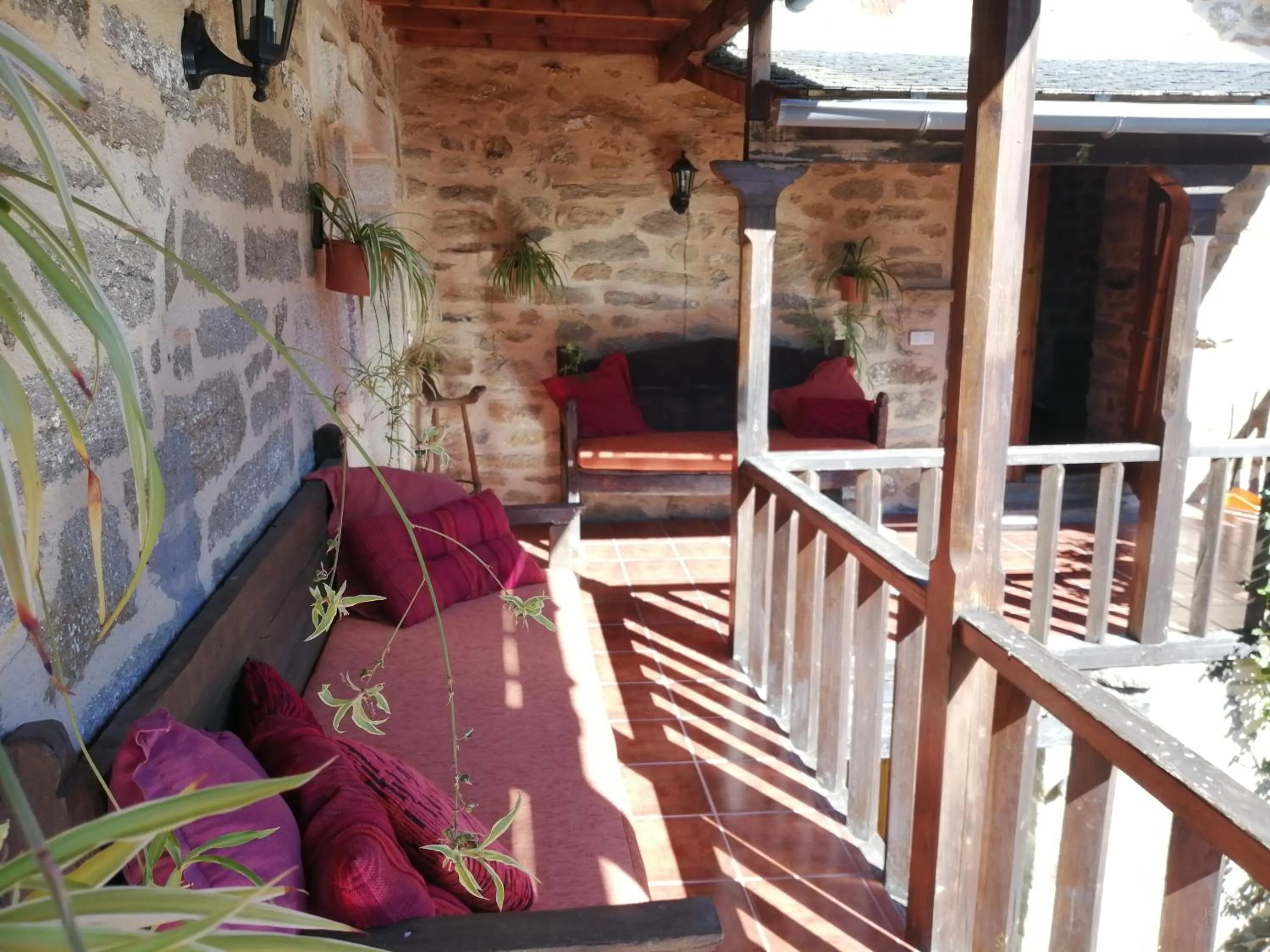 Balcony/Terrace in La Posada de Pedrazales