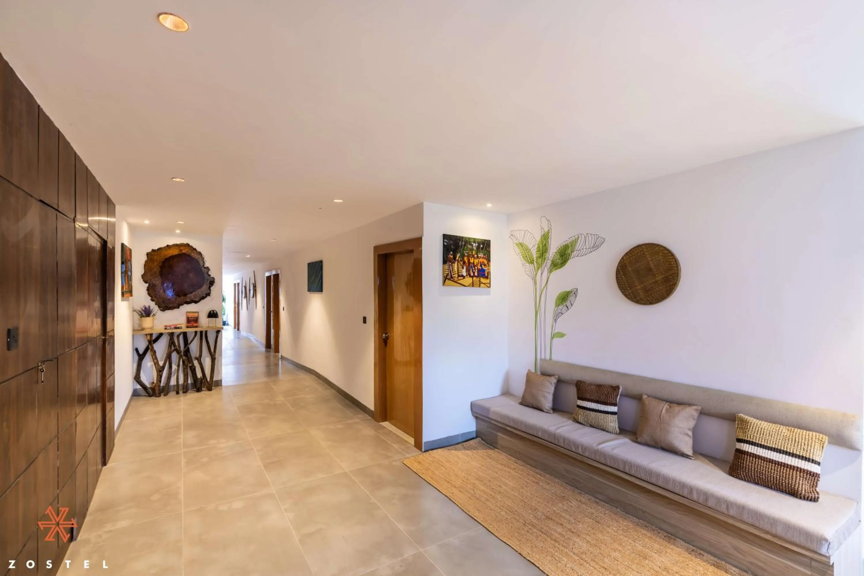 Living room in Zostel Port Blair