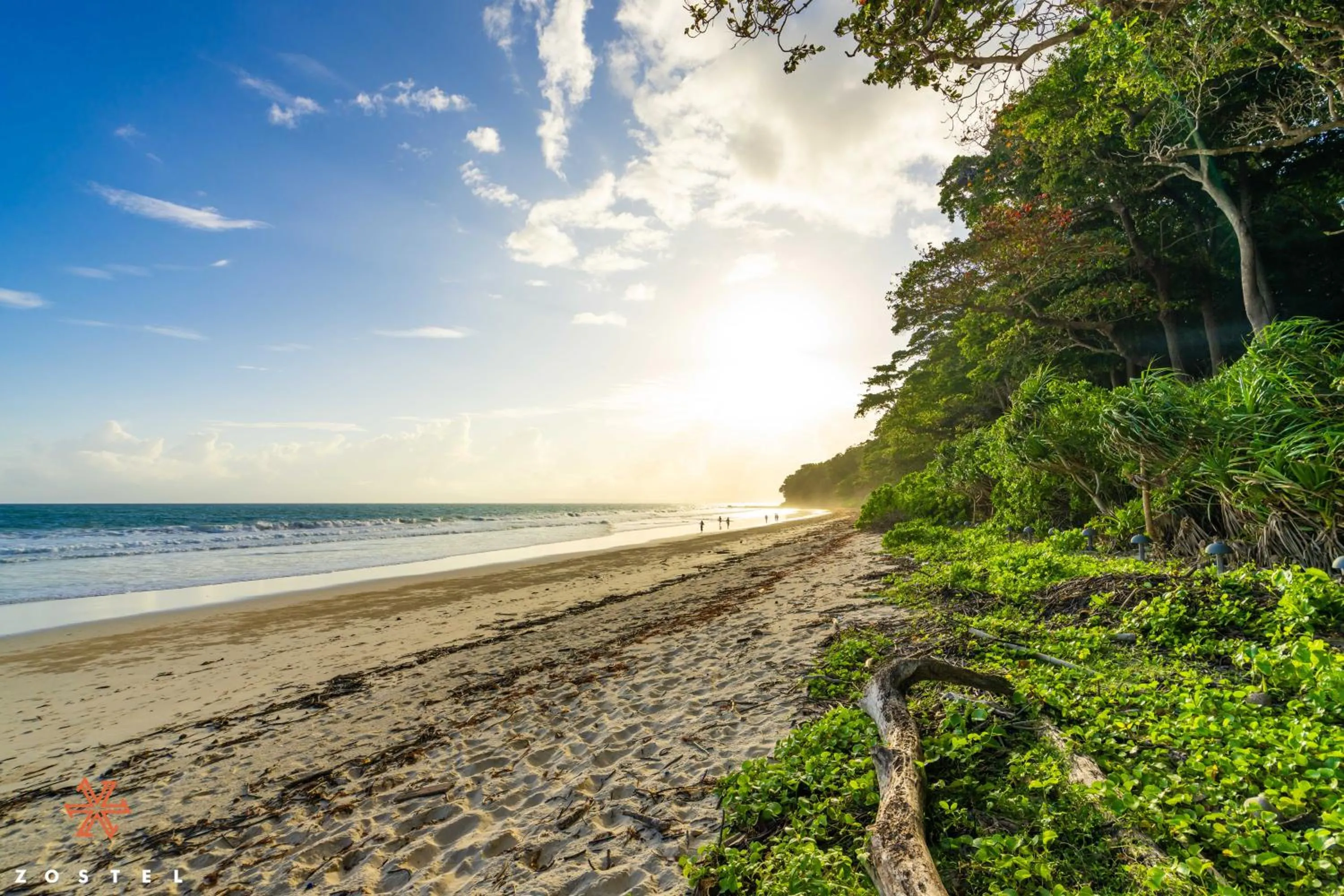 Beach in Zostel Port Blair
