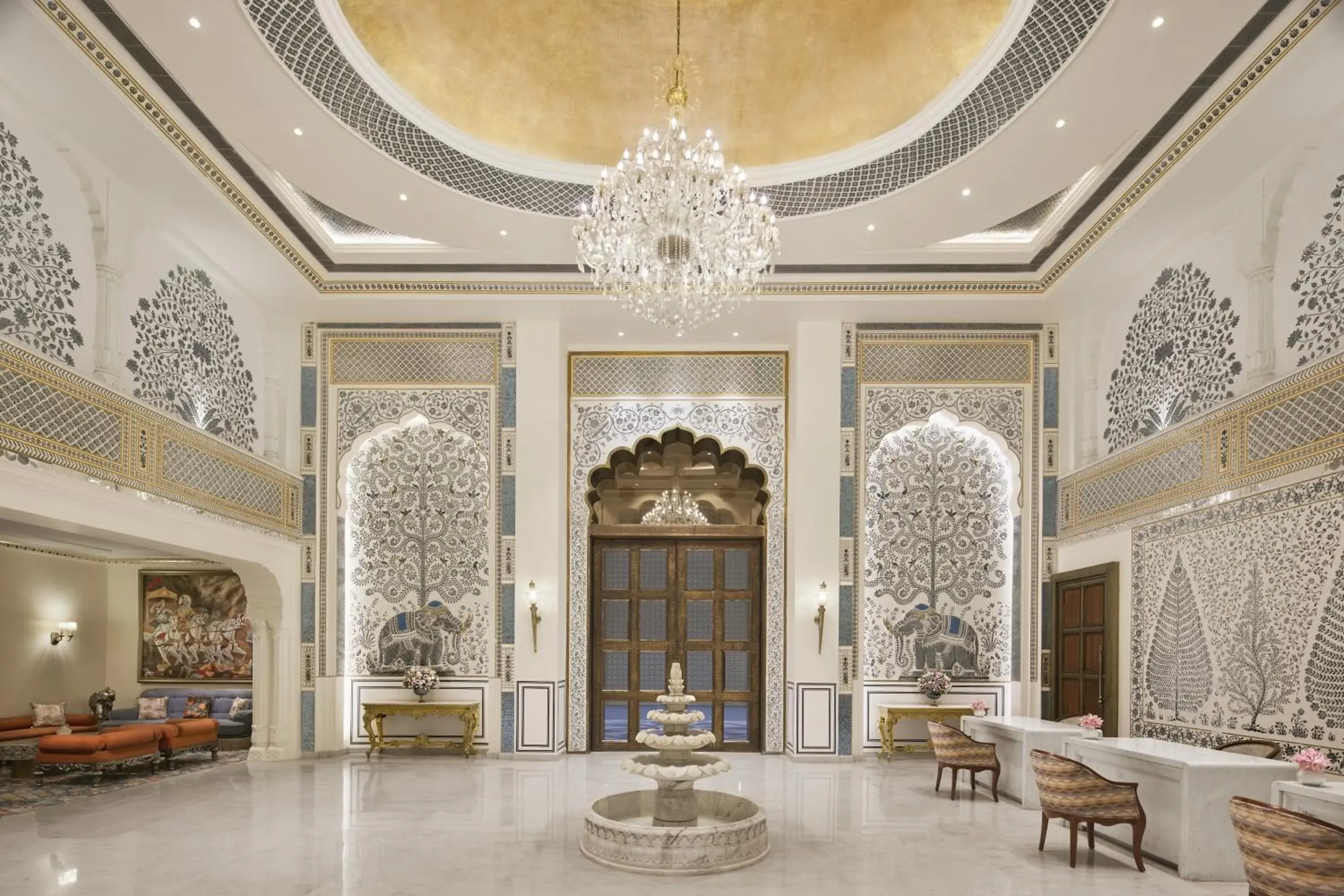 Lobby or reception in Anantara Jewel Bagh Jaipur Lobby or reception in Anantara Jewel Bagh Jaipur