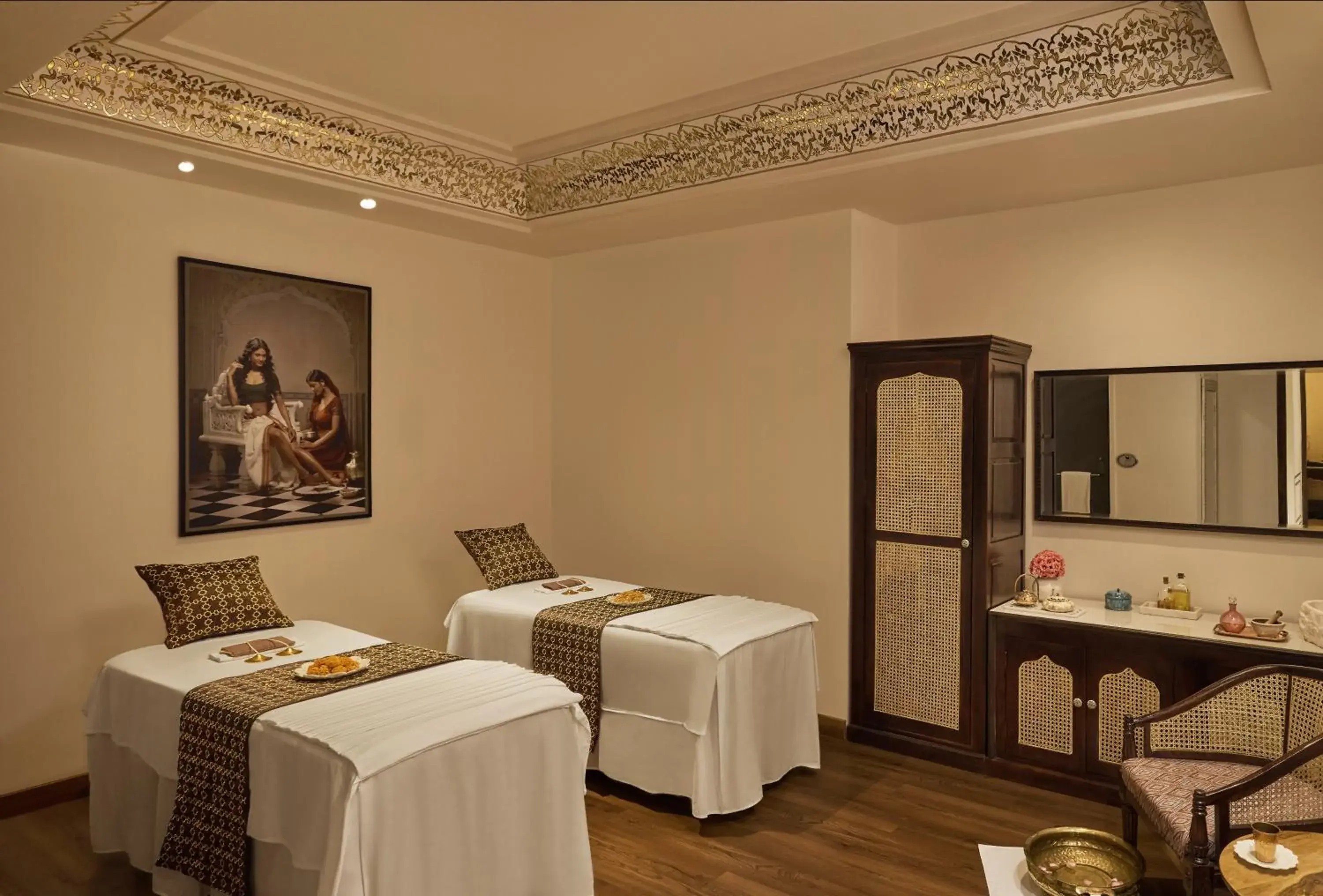Spa and wellness centre/facilities, Bed in Anantara Jewel Bagh Jaipur Spa and wellness centre/facilities, Bed in Anantara Jewel Bagh Jaipur