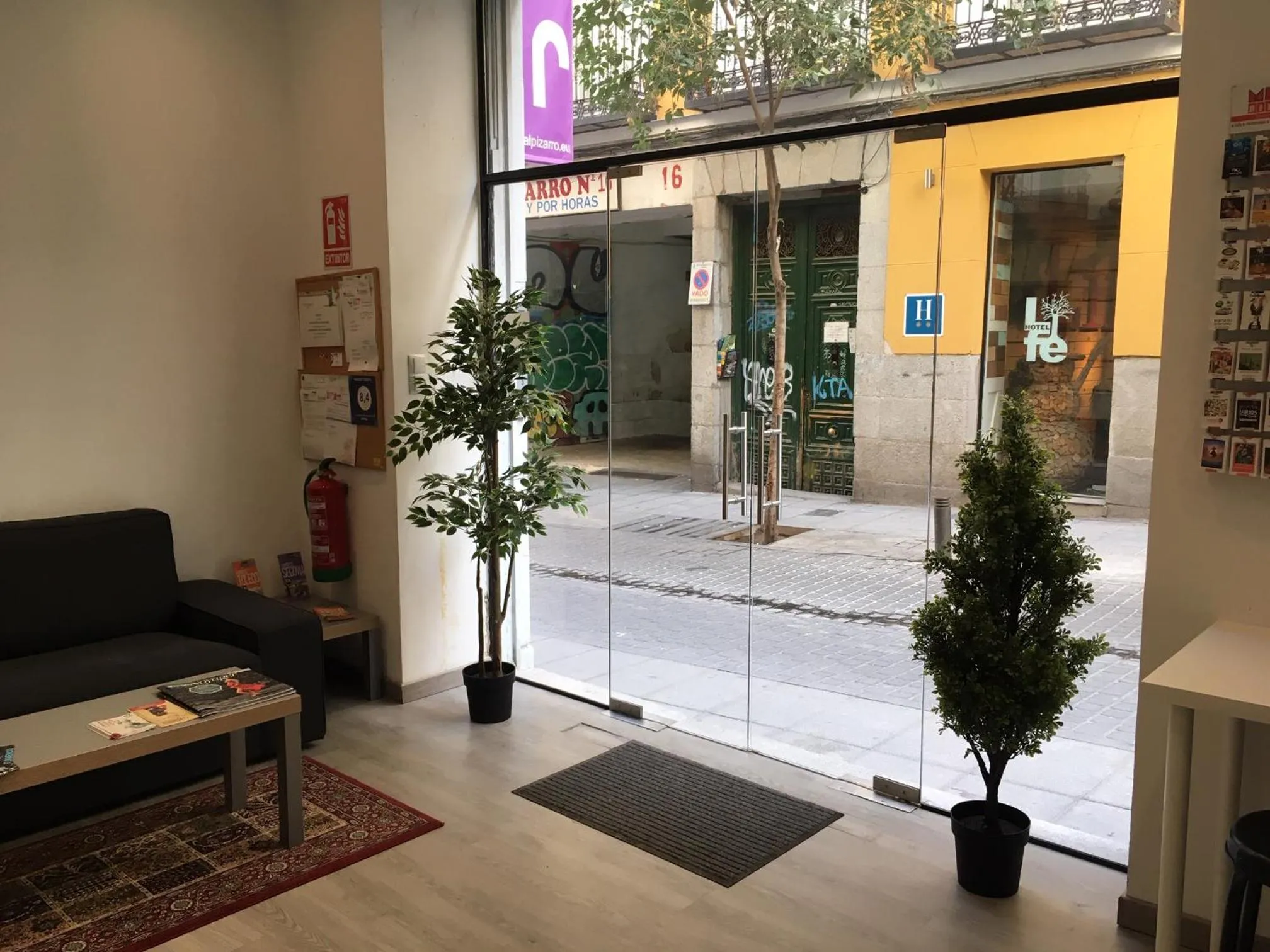 Lobby or reception in Hostal Goyal Pizarro