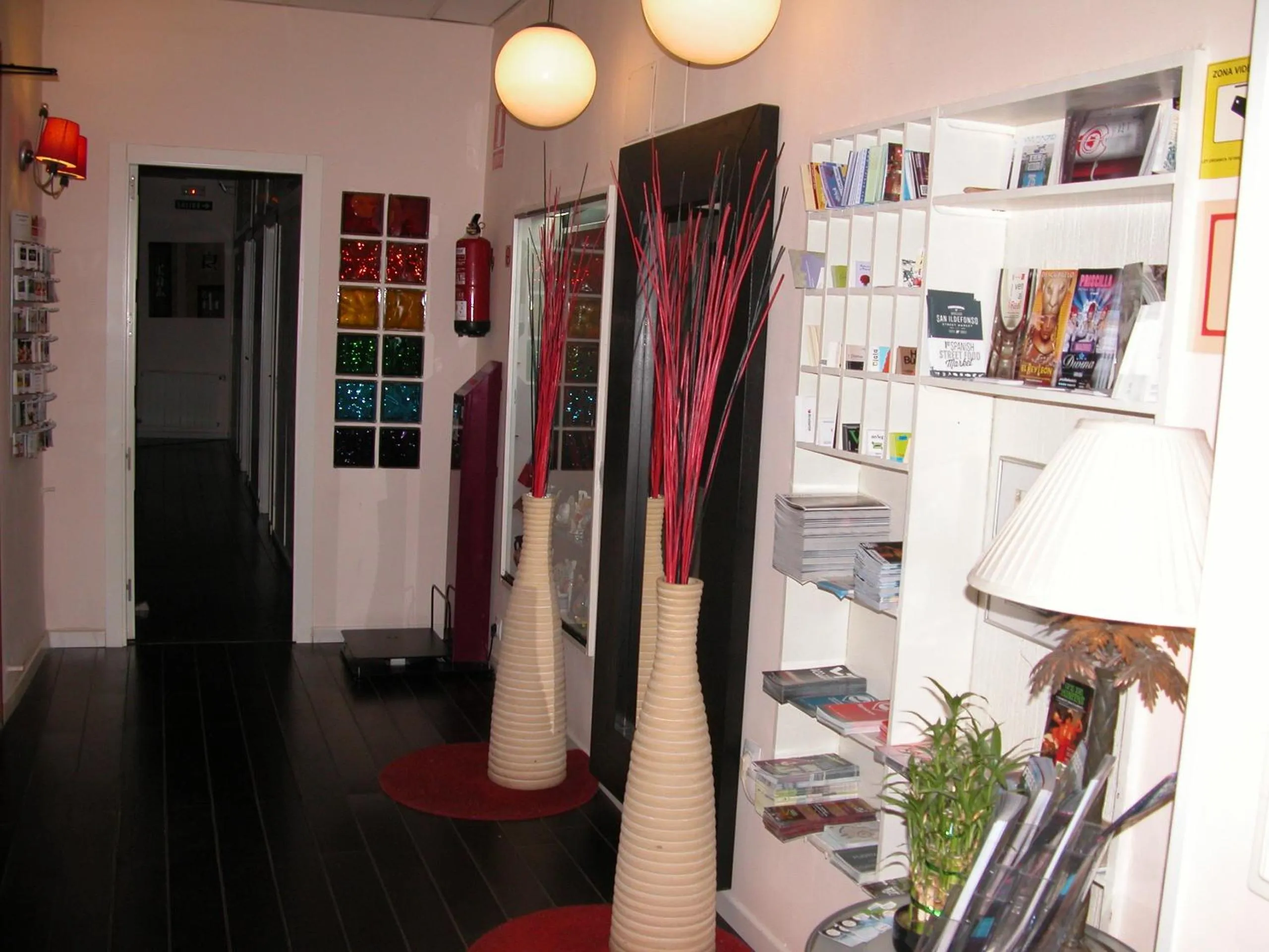 Communal lounge/ TV room in Hostal Goyal Pizarro