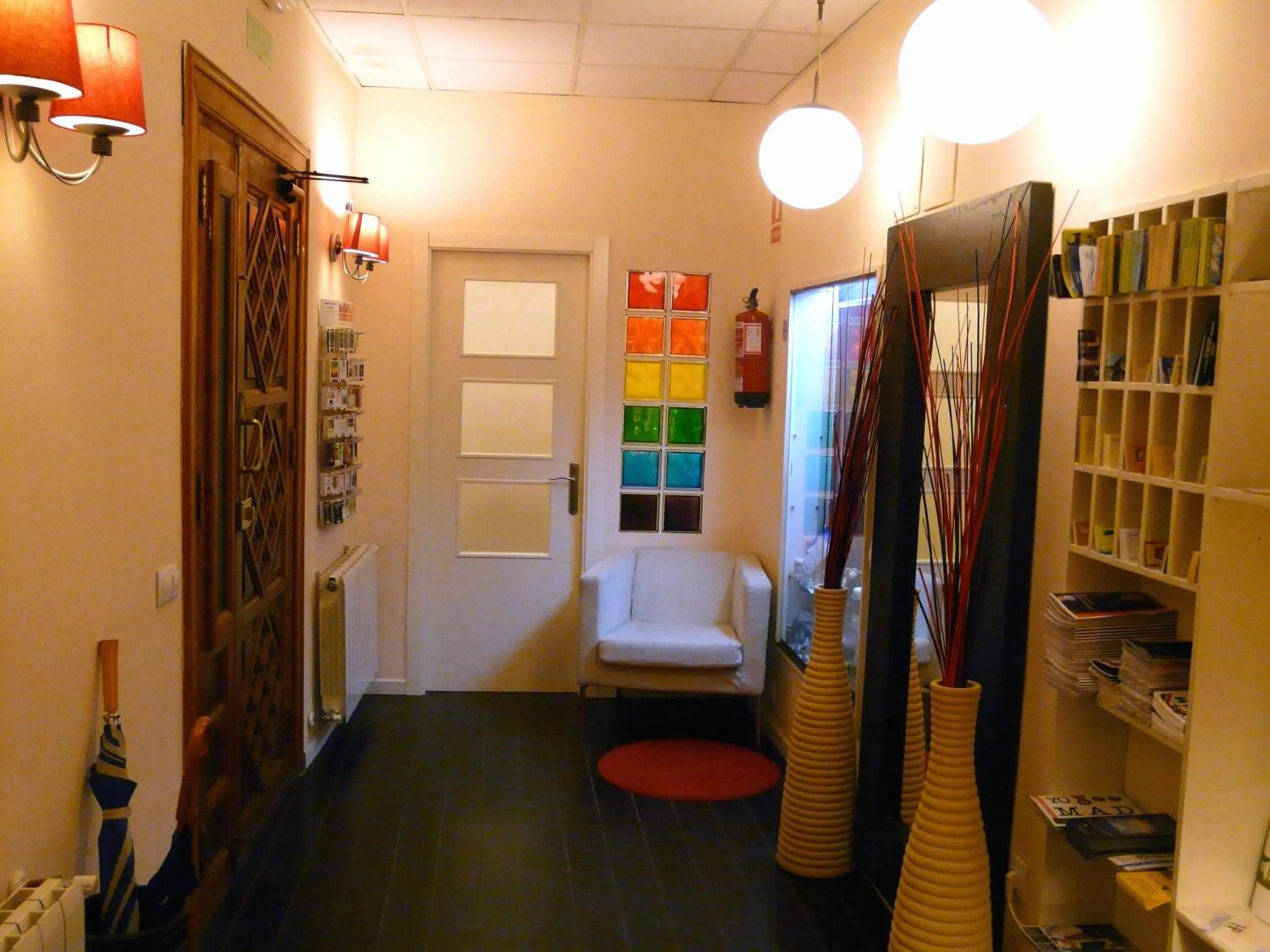 Decorative detail in Hostal Goyal Pizarro