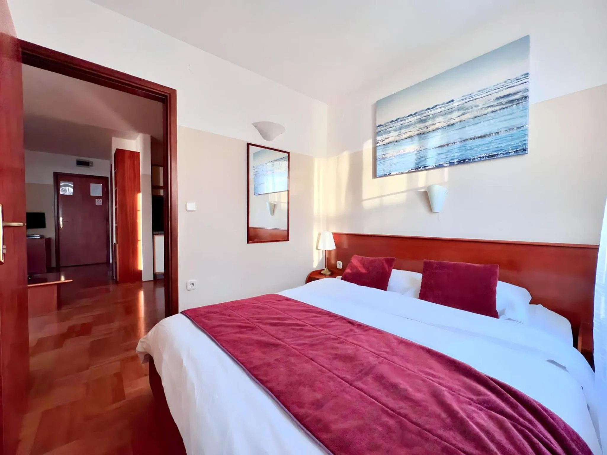 Bed in Villa Valdepian Apartments