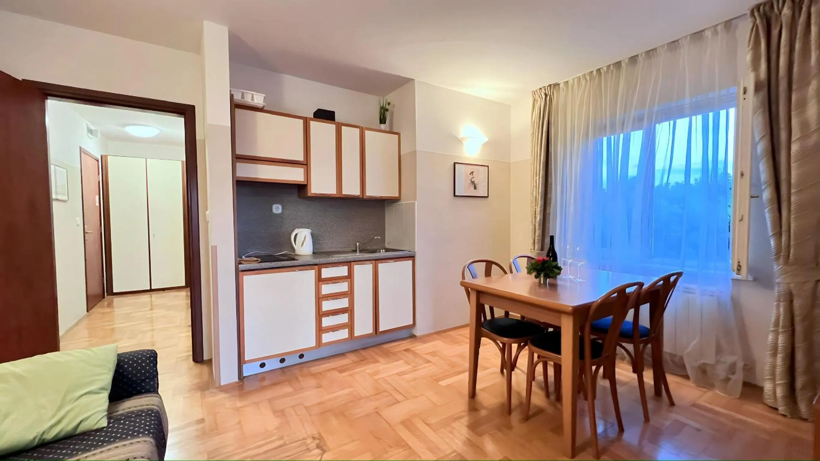 Kitchen or kitchenette in Villa Valdepian Apartments