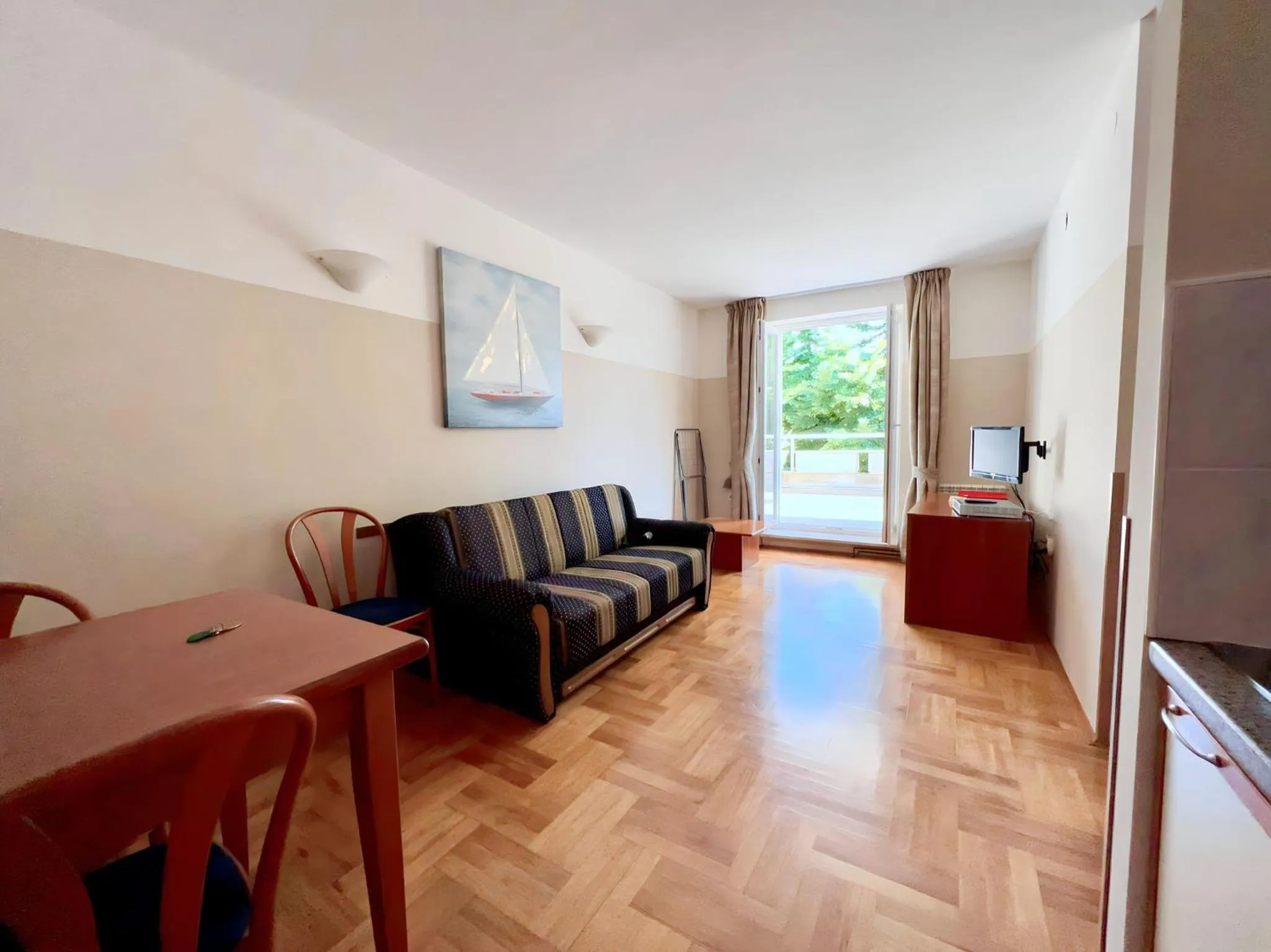 Seating area in Villa Valdepian Apartments