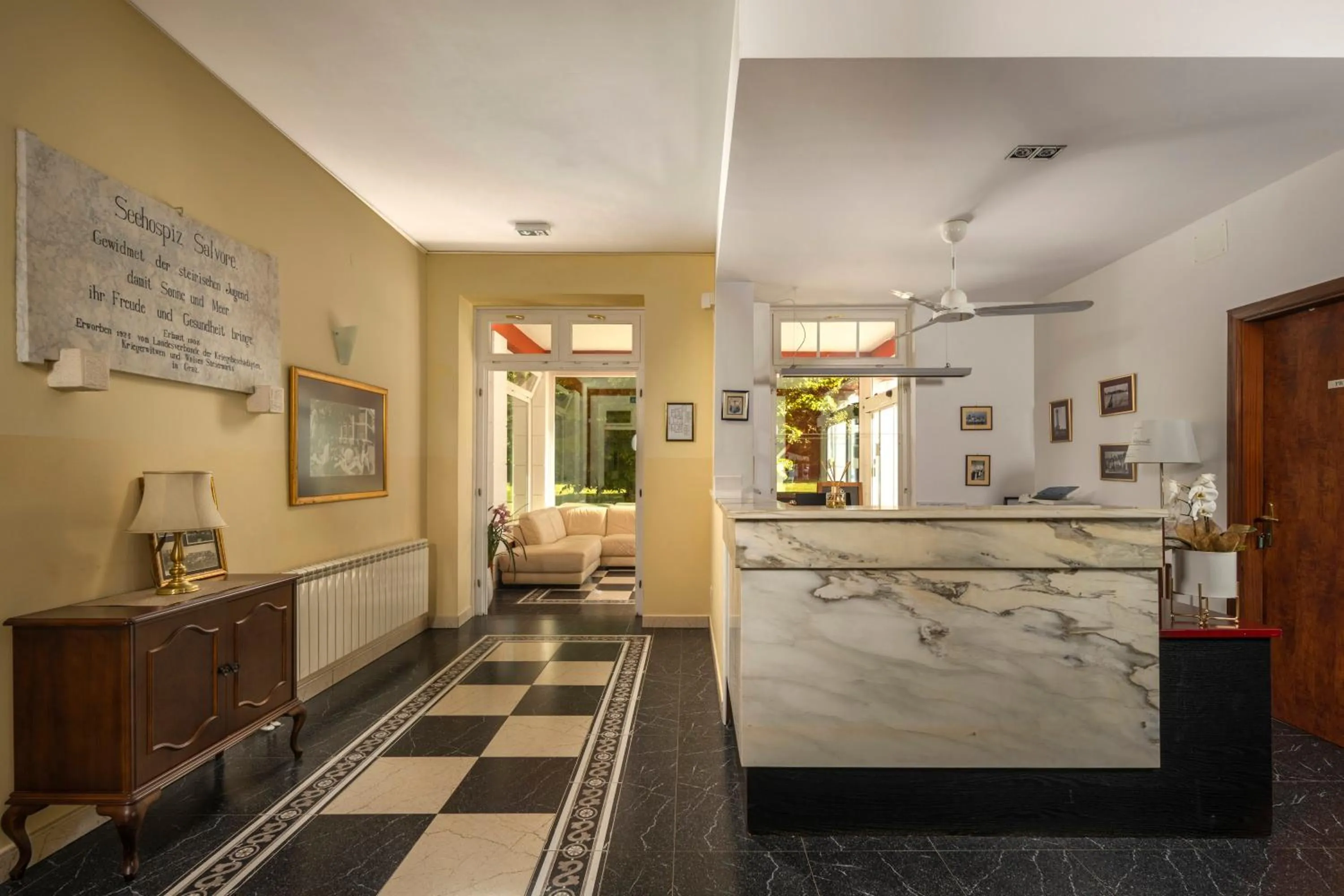 Lobby or reception in Villa Valdepian Apartments