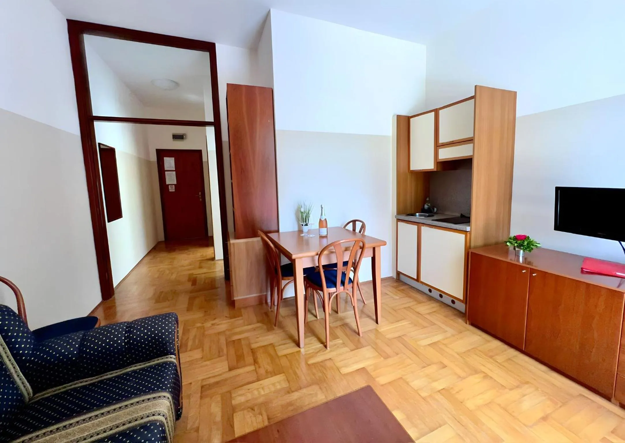 Kitchen or kitchenette in Villa Valdepian Apartments