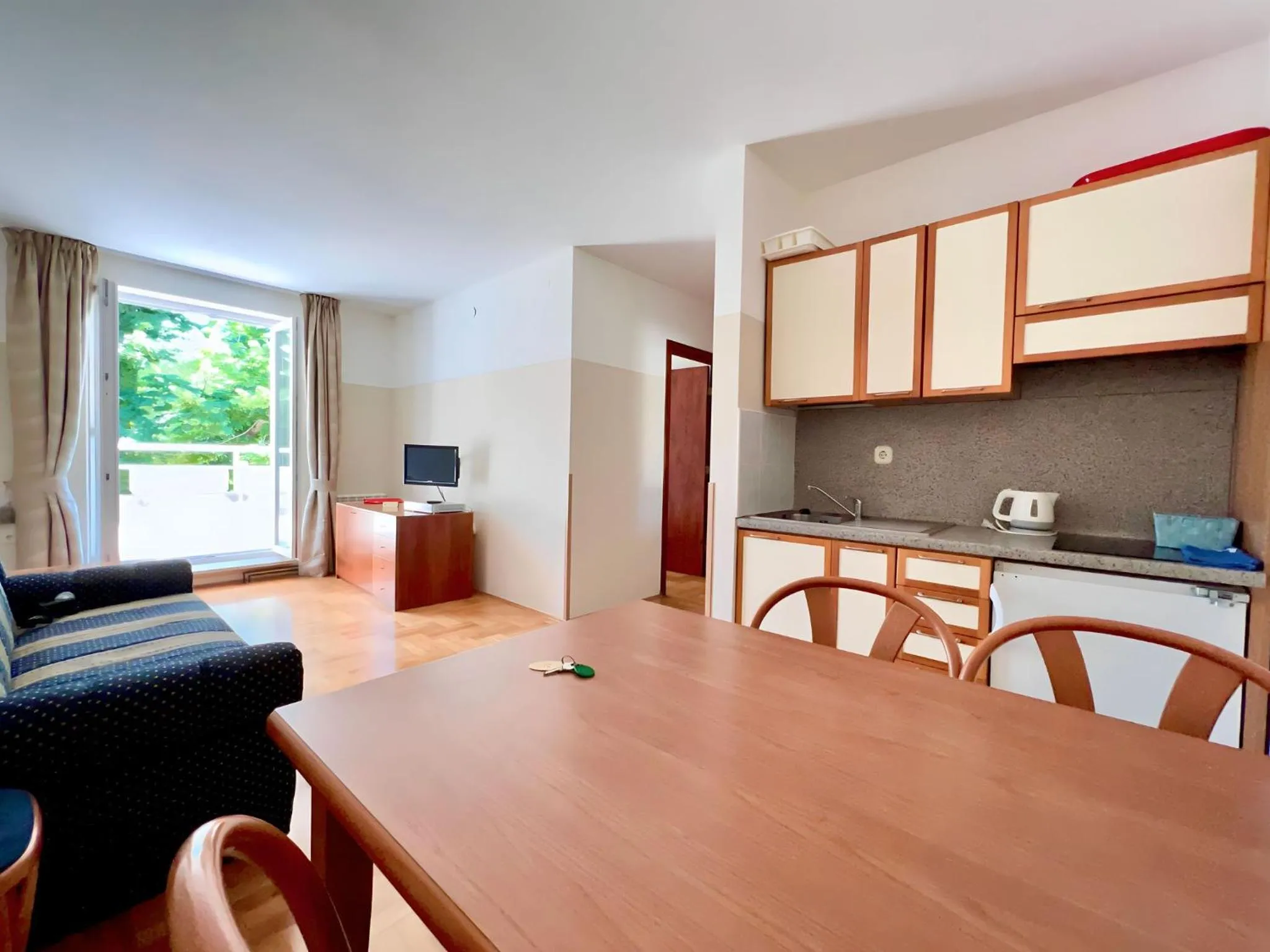 Kitchen or kitchenette in Villa Valdepian Apartments
