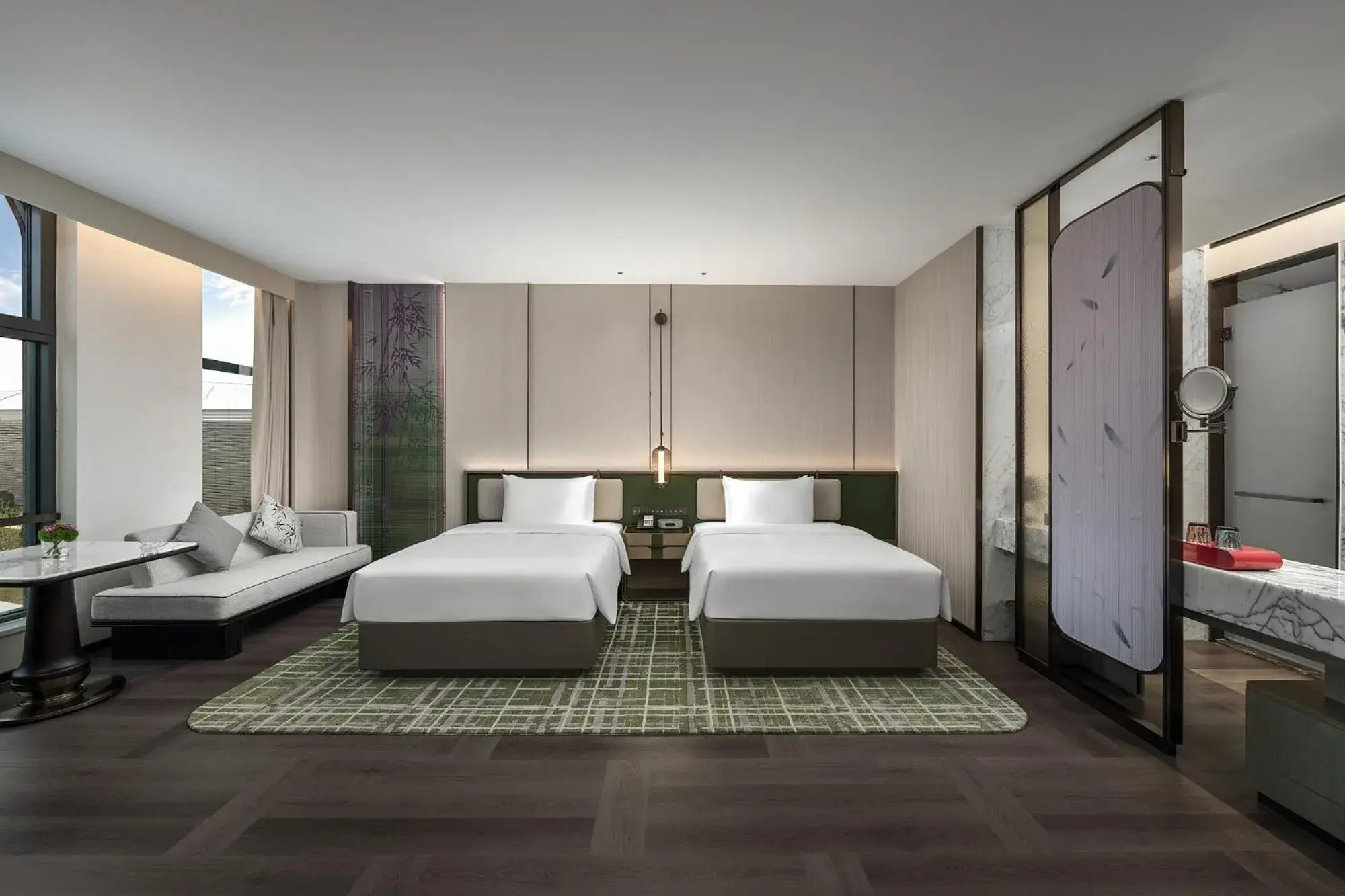 Standard Twin Room - Lounge Access in HUALUXE Chongqing Science Hall Standard Twin Room - Lounge Access in HUALUXE Chongqing Science Hall