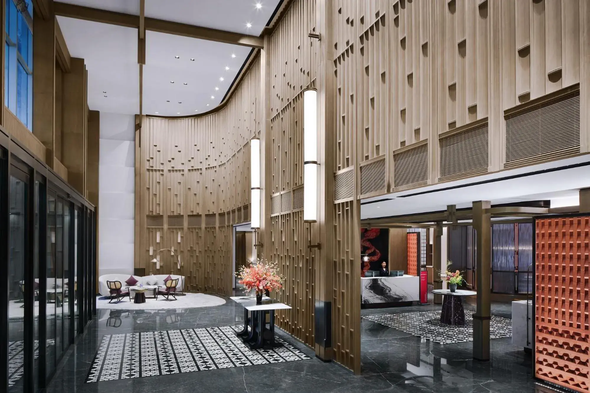 Lobby or reception in HUALUXE Chongqing Science Hall Lobby or reception in HUALUXE Chongqing Science Hall