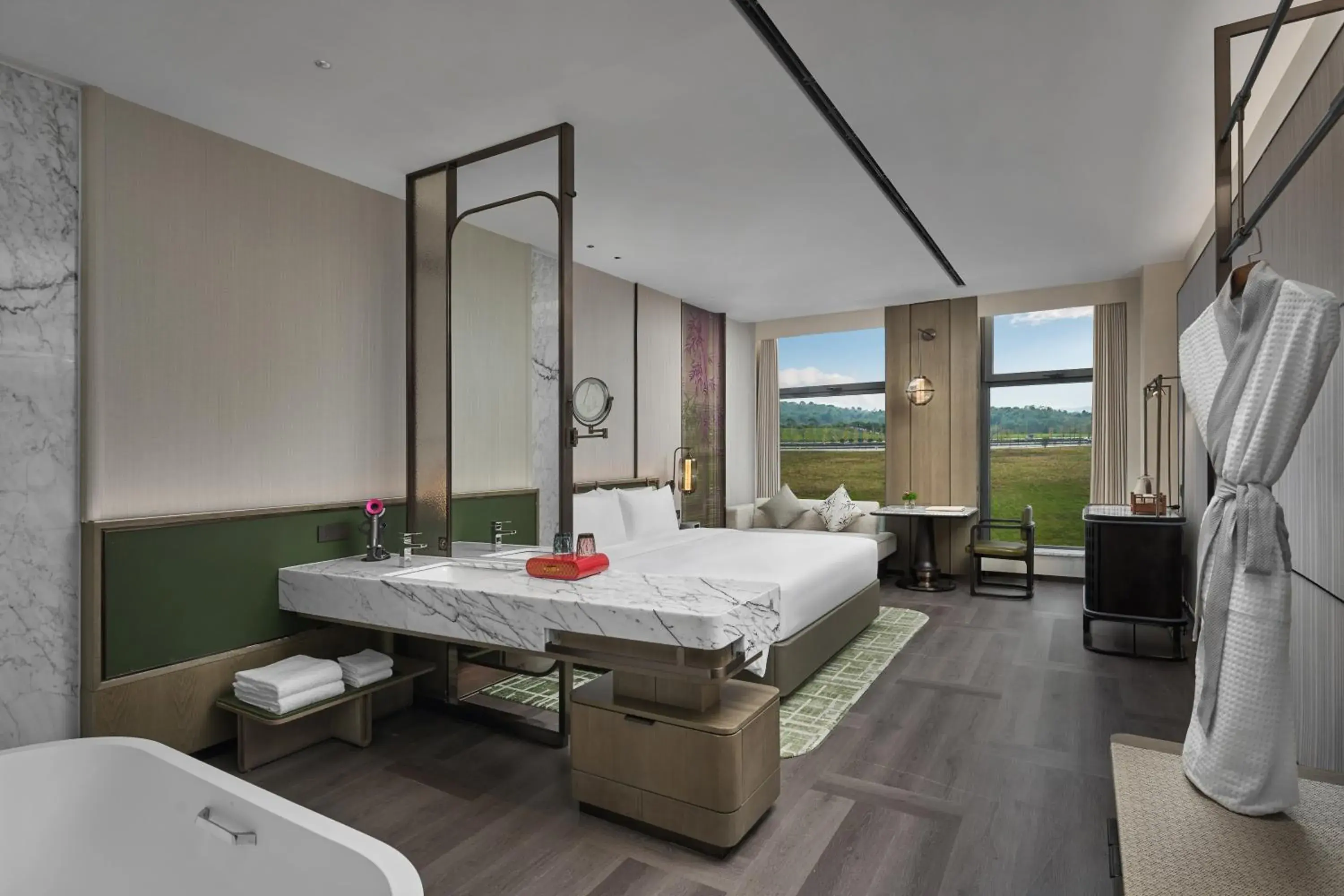 Standard King Room in HUALUXE Chongqing Science Hall Standard King Room in HUALUXE Chongqing Science Hall