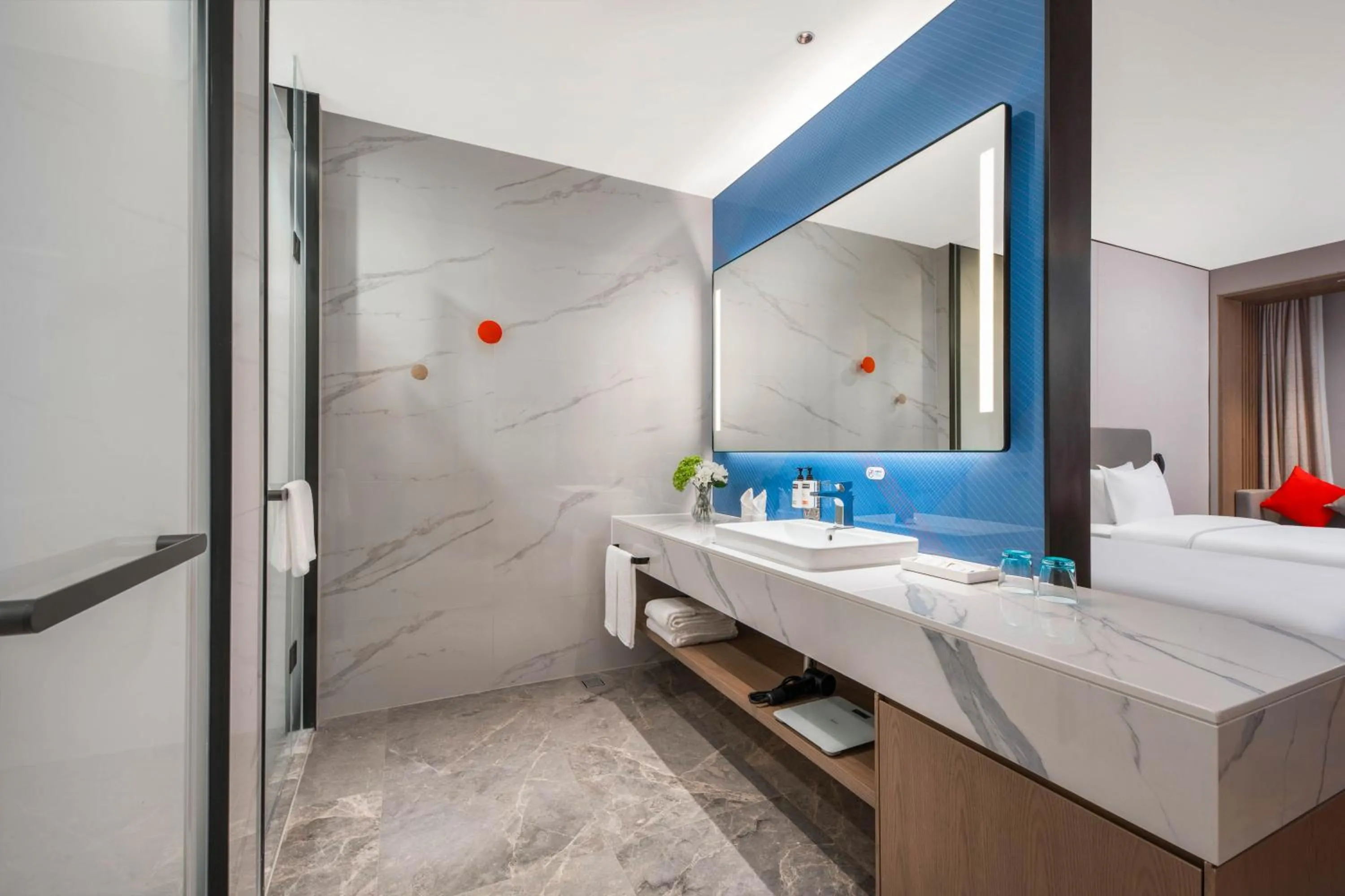 Bathroom in Holiday Inn Express Wuxi Xishan by IHG
