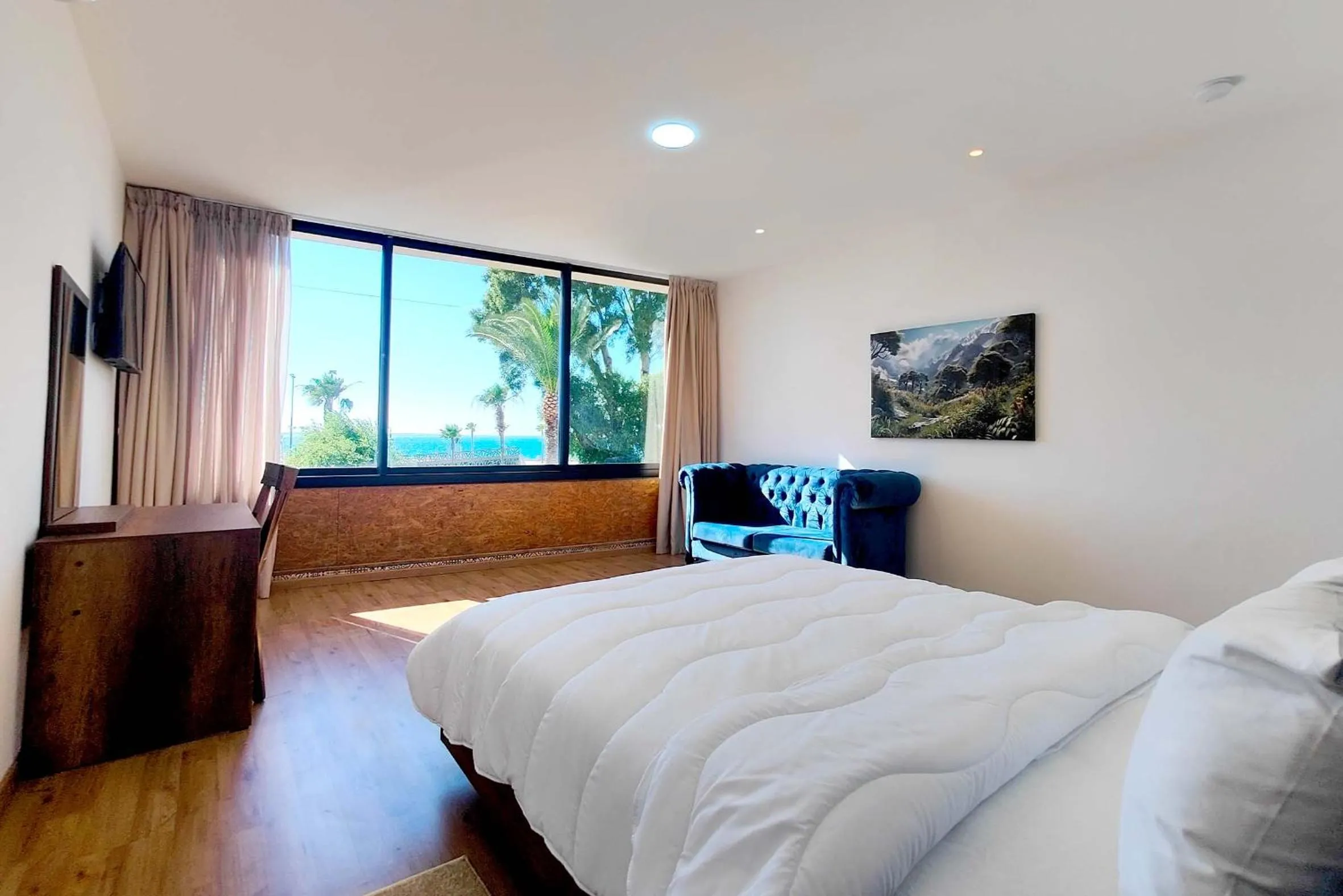 Bed in Villa Mirasol Hotel