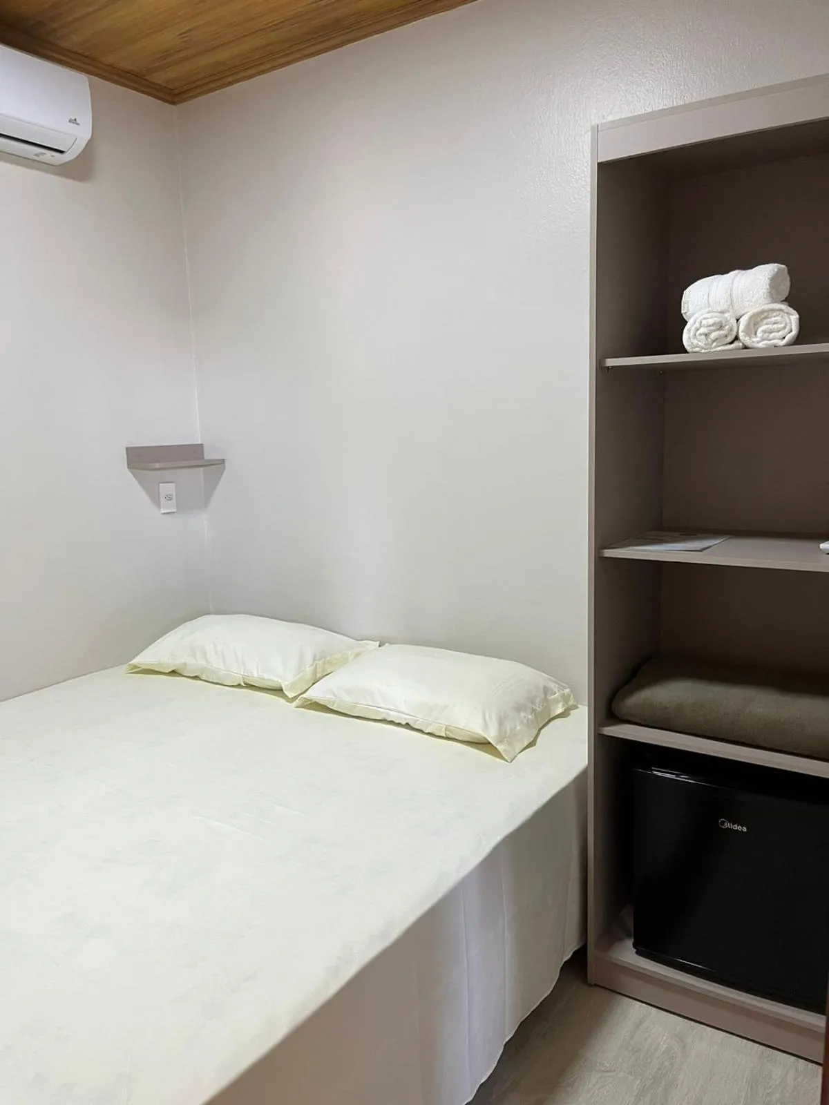 Bed in Pousada Raízes São Jorge