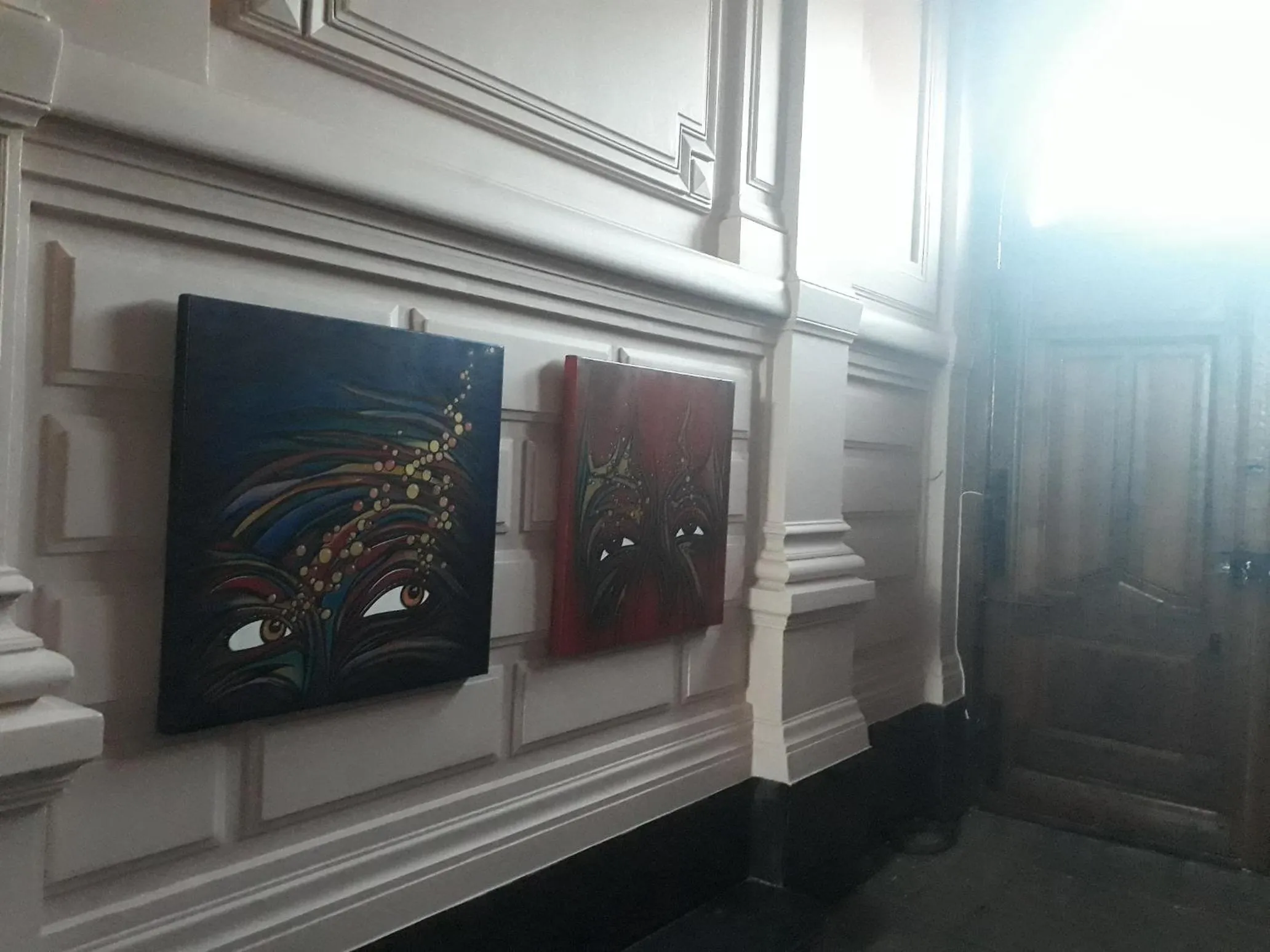 Lobby or reception in La Maison Bleue de Roubaix