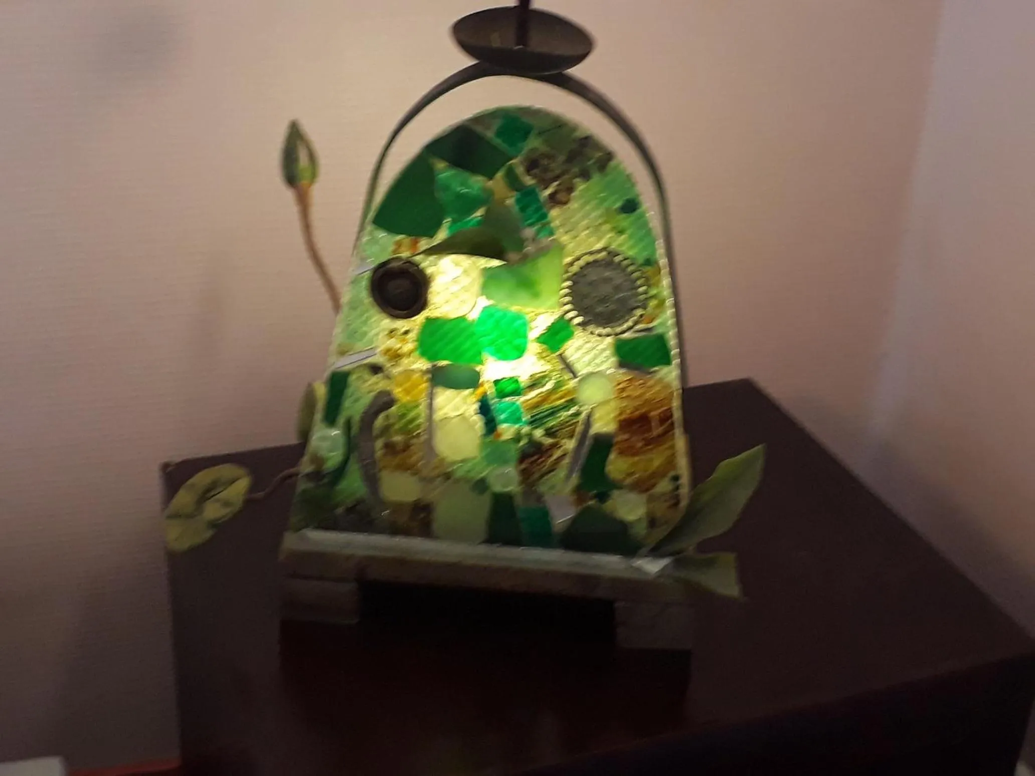 Decorative detail in La Maison Bleue de Roubaix