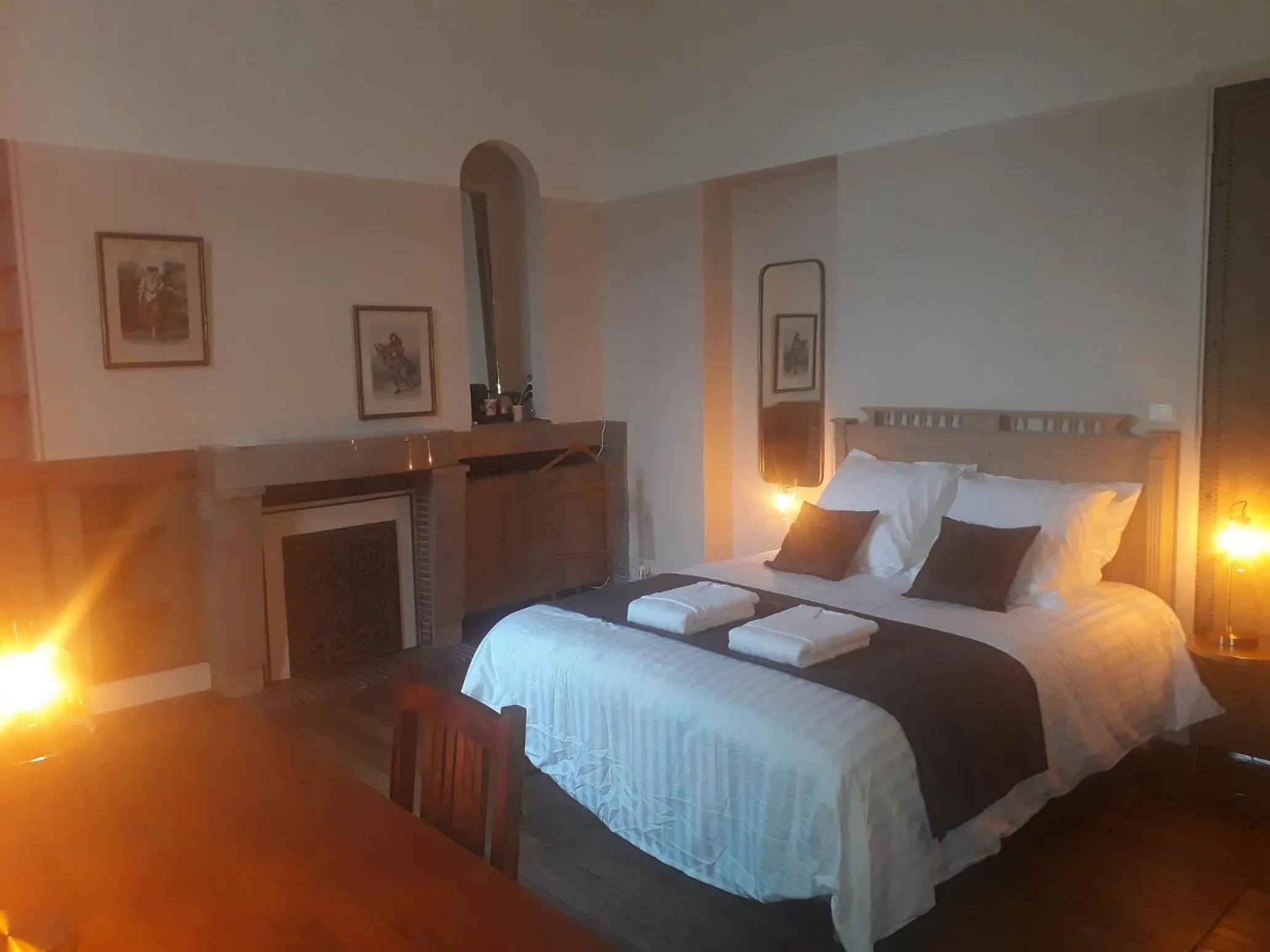 Bed in La Maison Bleue de Roubaix