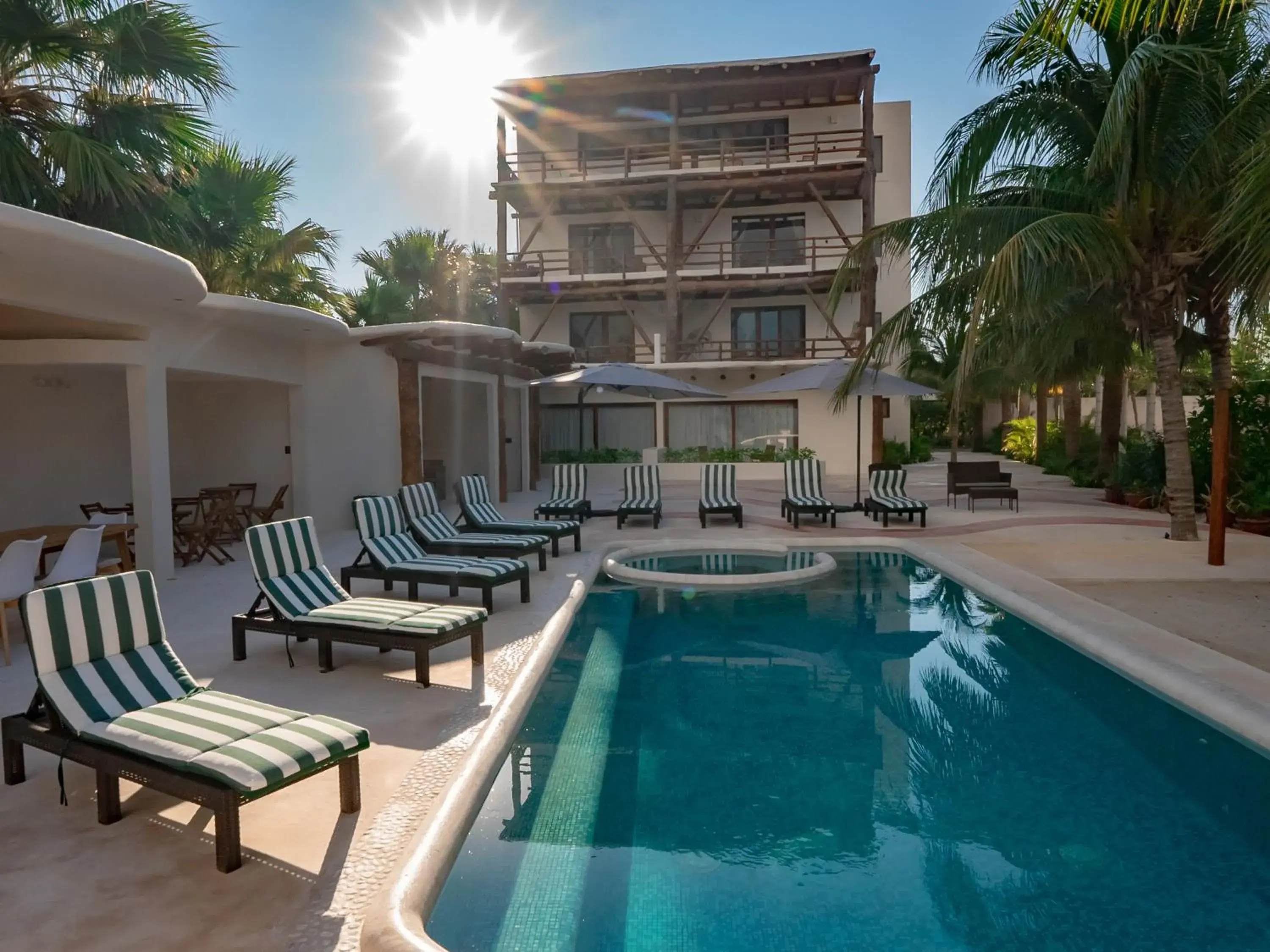 Swimming pool in Beachfront Hotel Boutique DK Swimming pool in Beachfront Hotel Boutique DK