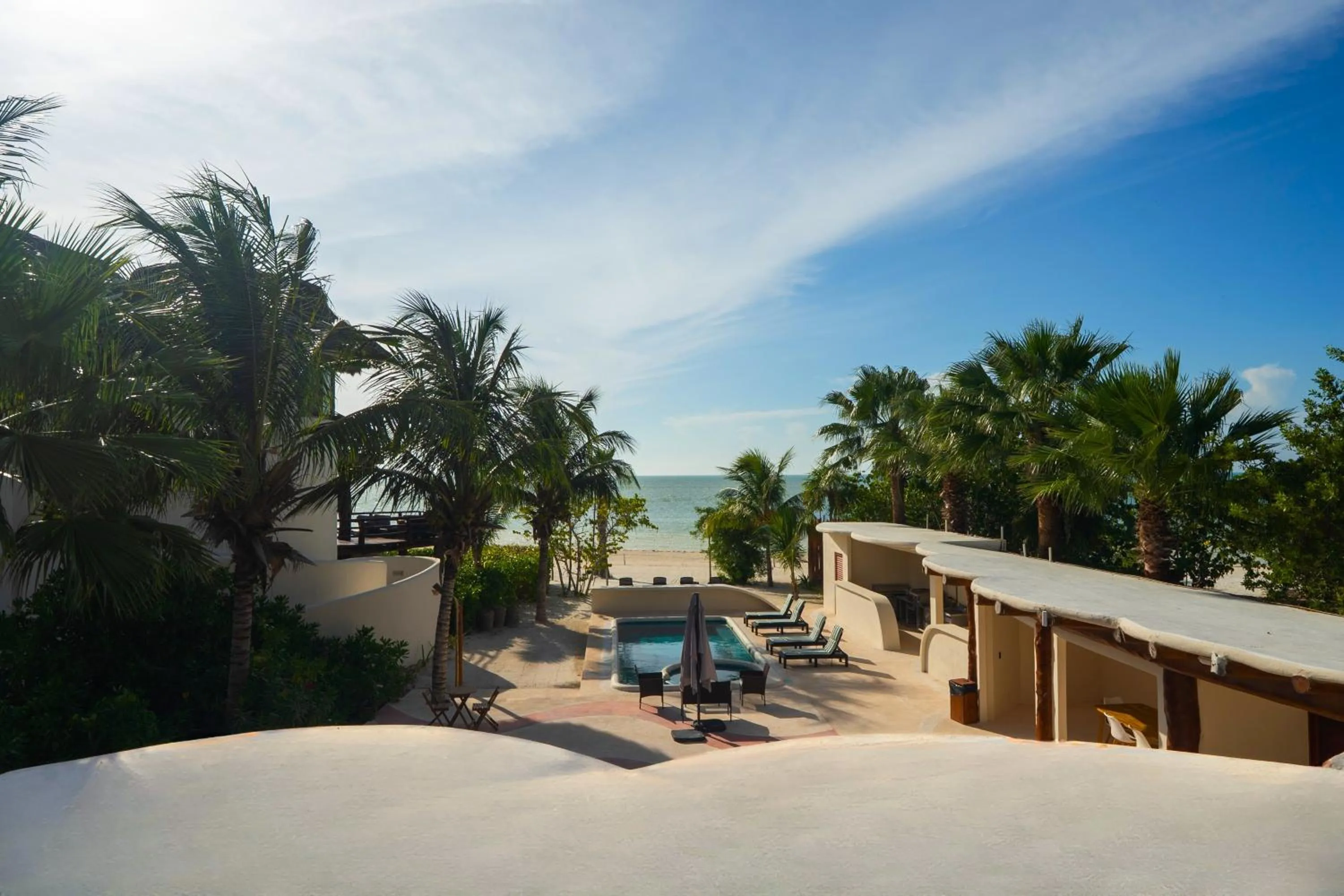 Sea view in Beachfront Hotel Boutique DK