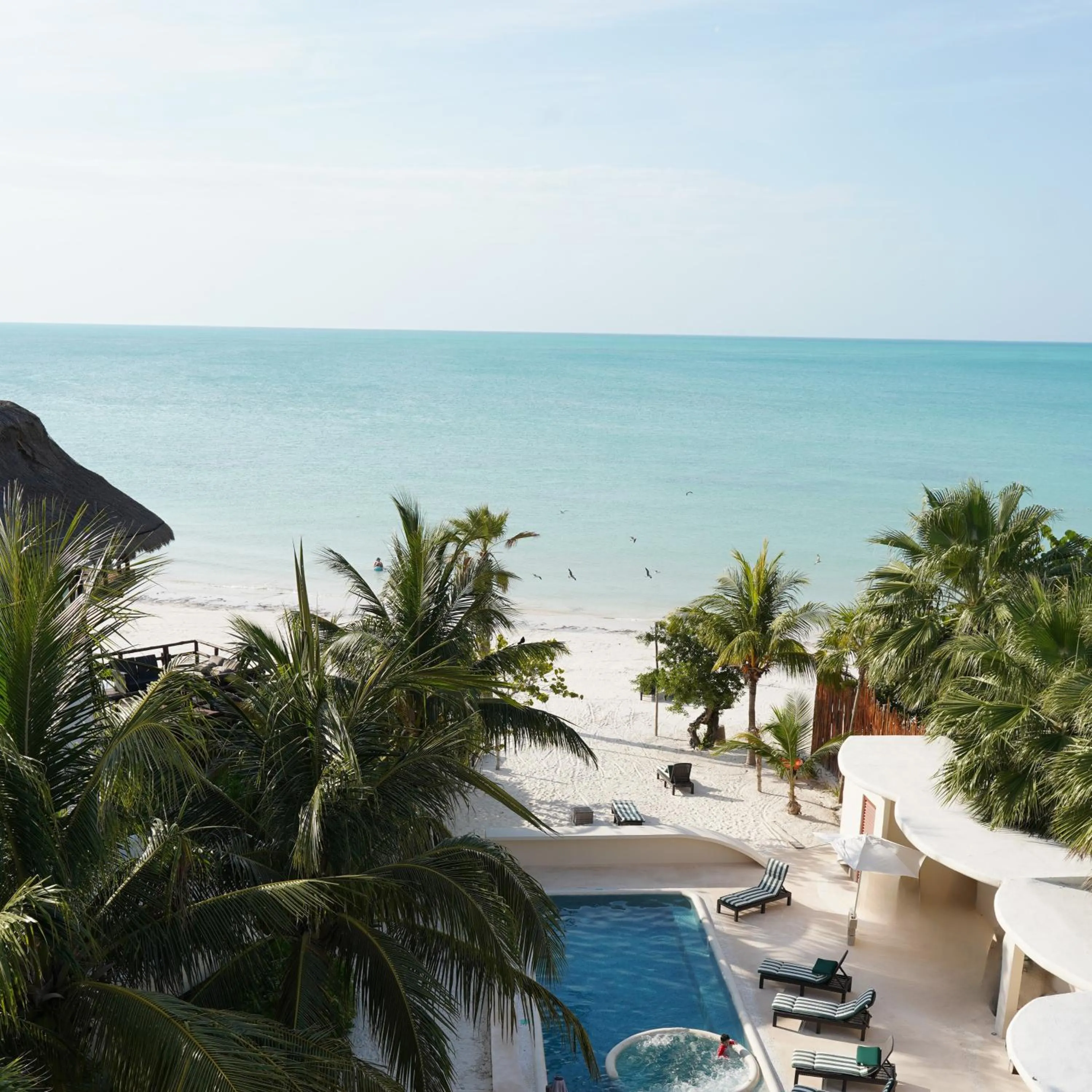 Beach in Beachfront Hotel Boutique DK