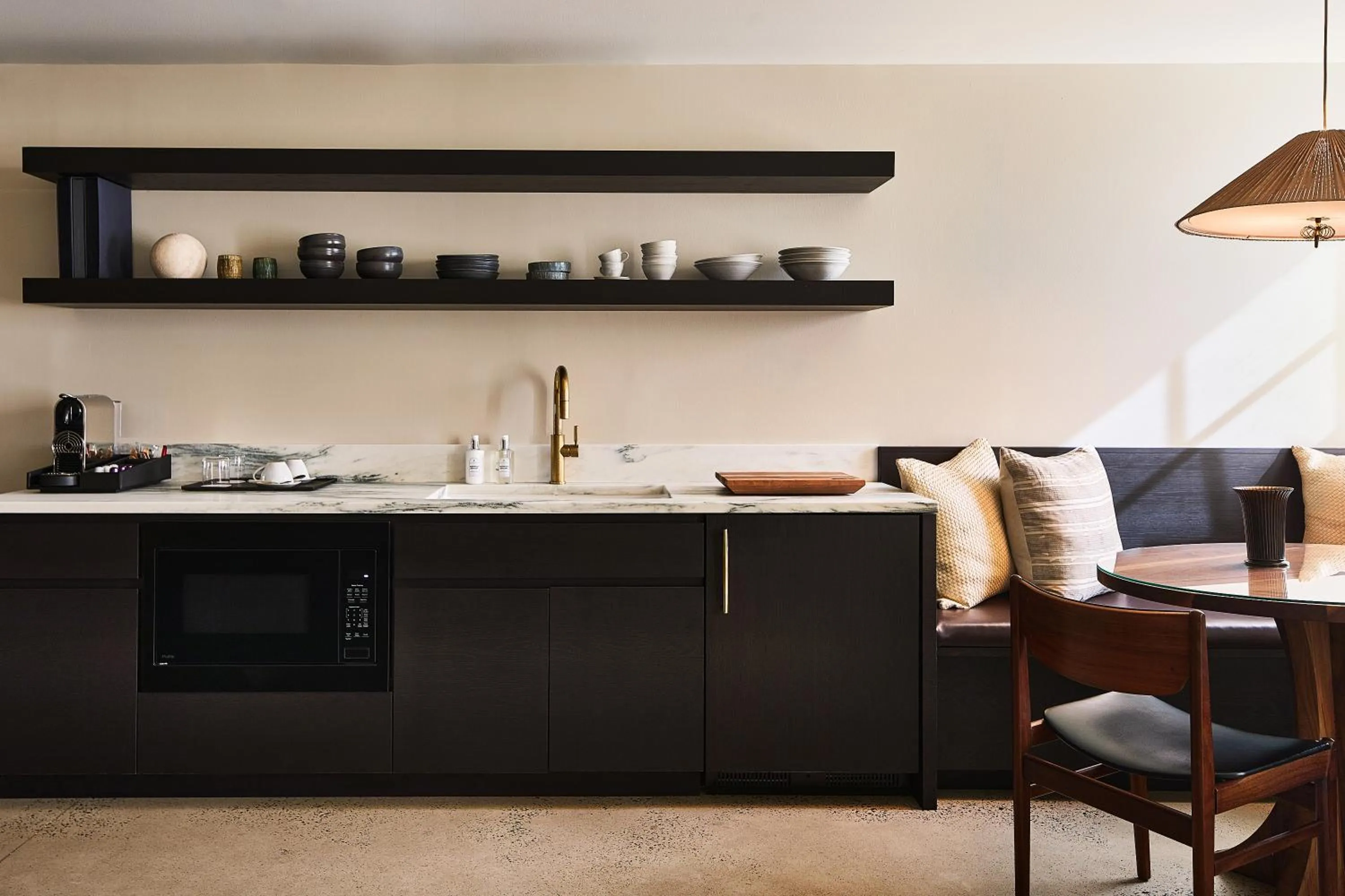 Kitchen or kitchenette in Stockton Inn