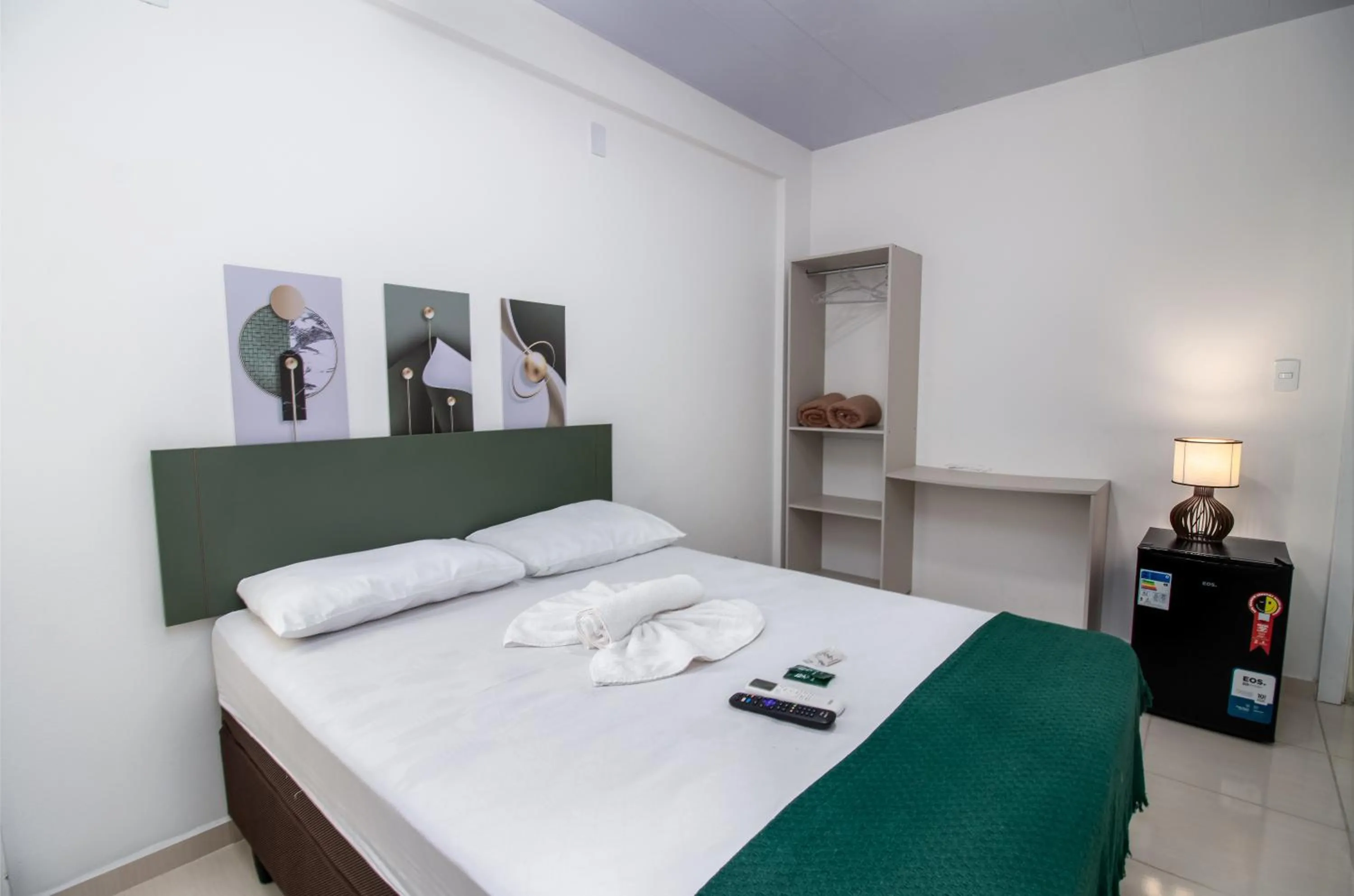 Bed in Pousada Paraná