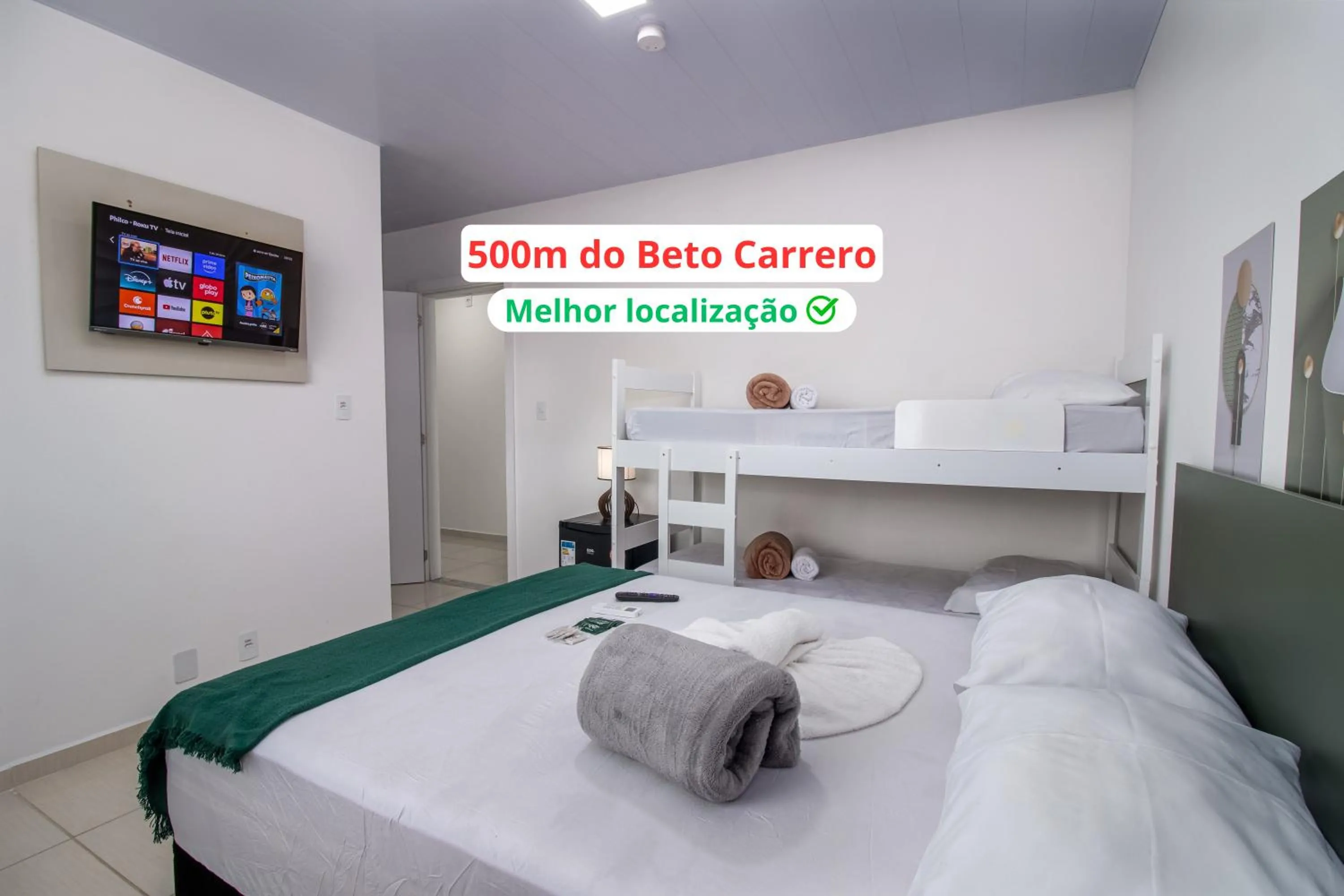 Bed in Pousada Paraná