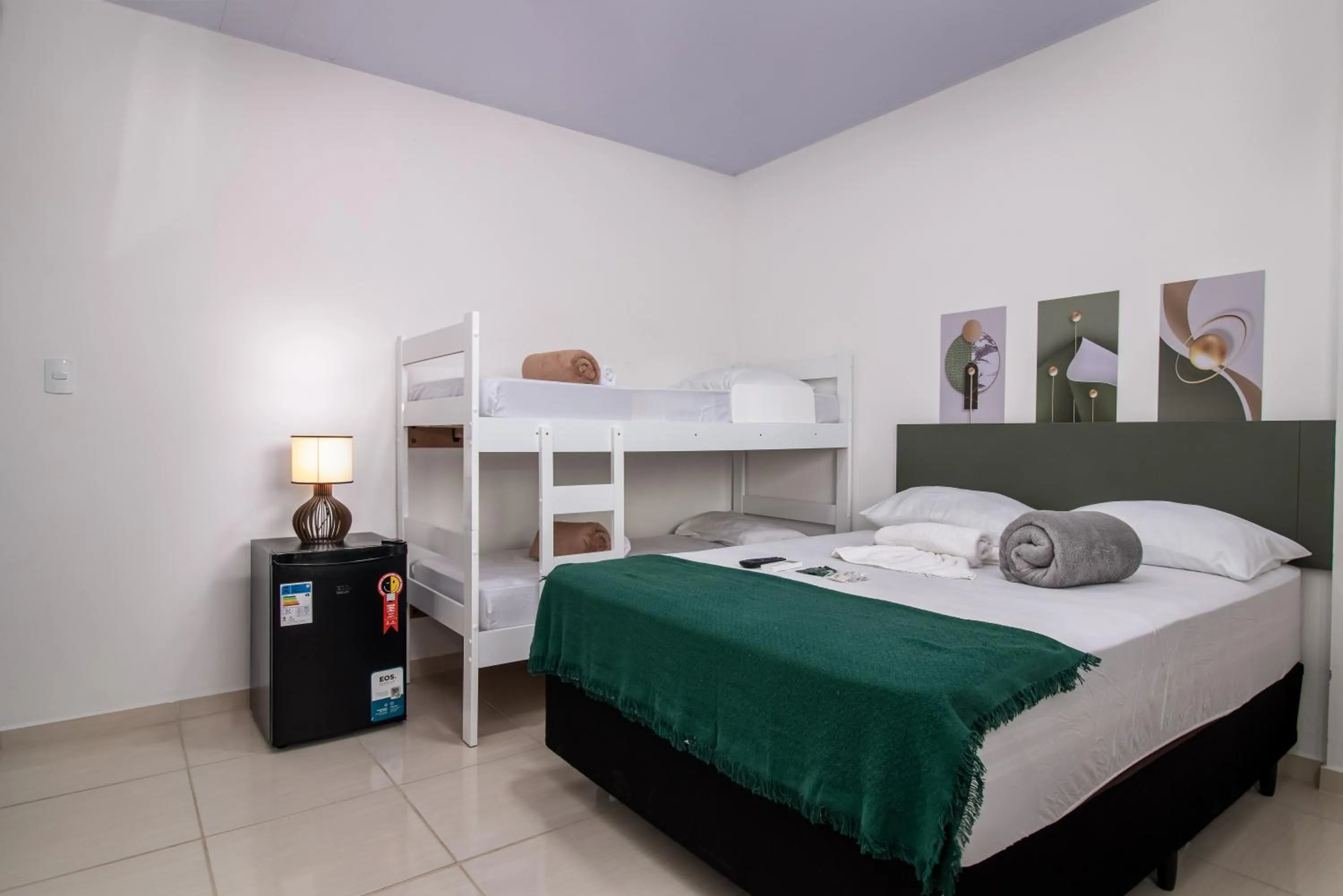 Bed in Pousada Paraná