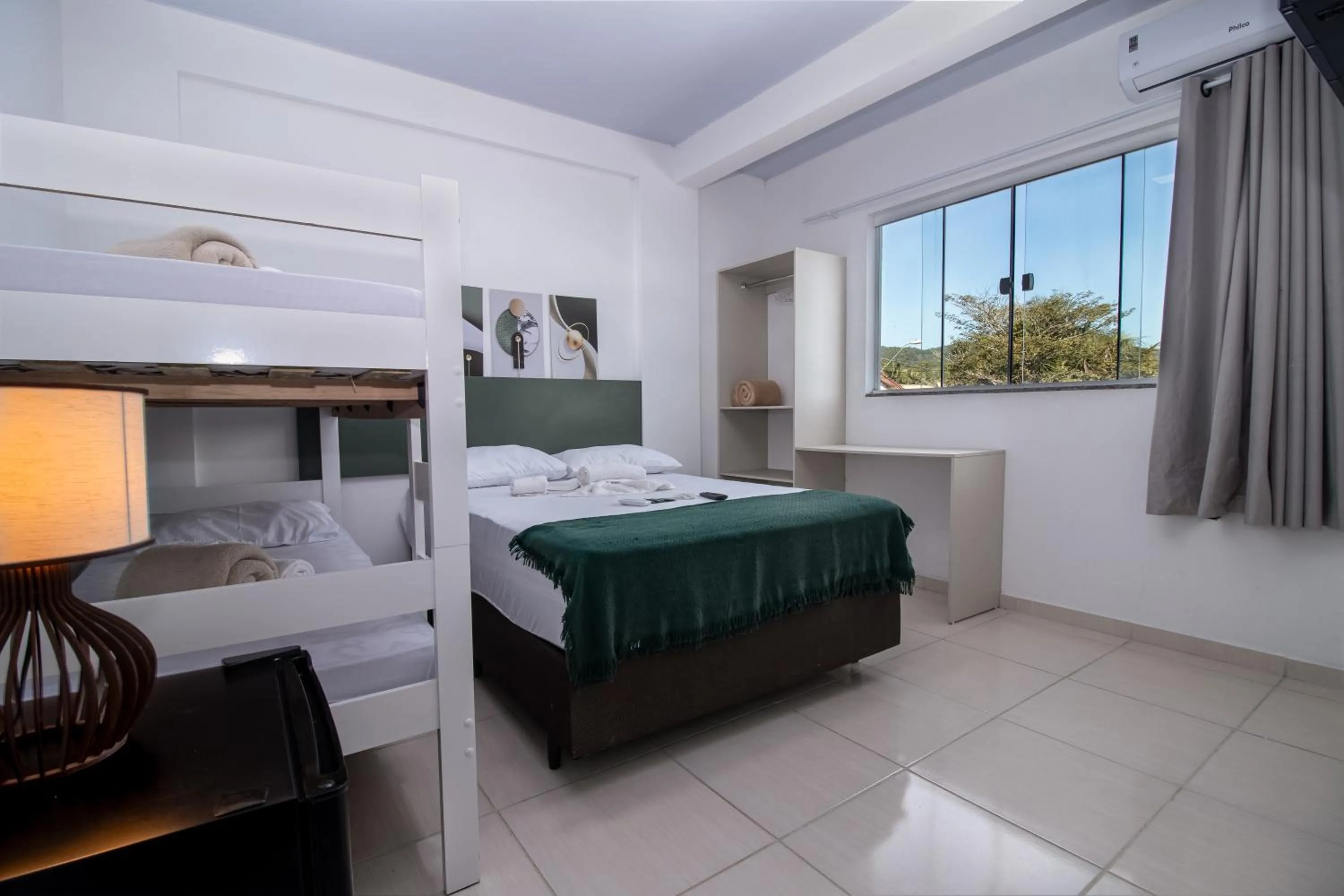 Bed in Pousada Paraná